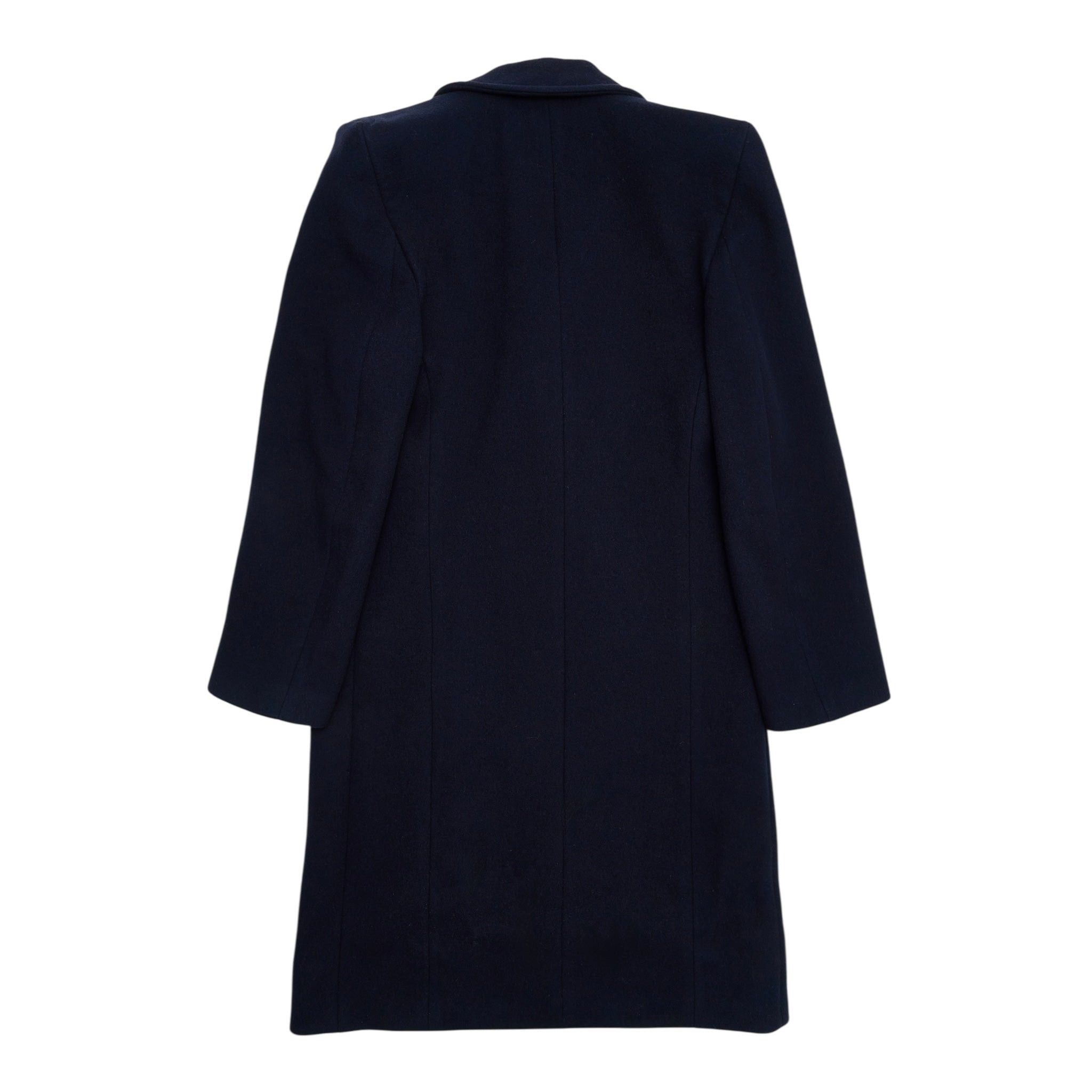 Balenciaga Padded Peacoat Navy Blue Black Size US L / EU 52-54 / 3 - 2 Thumbnail