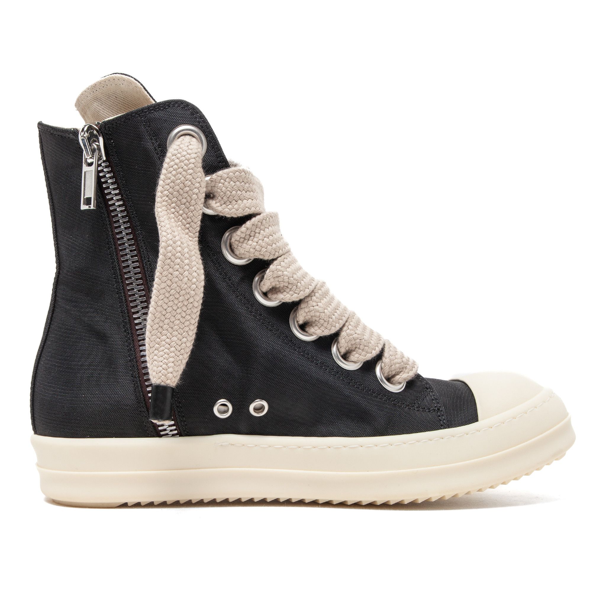 Rick Owens DRKSHDW Concordians Jumbo Lace Ramones Sneaker High Canvas Size US 7 / EU 40 - 4 Thumbnail