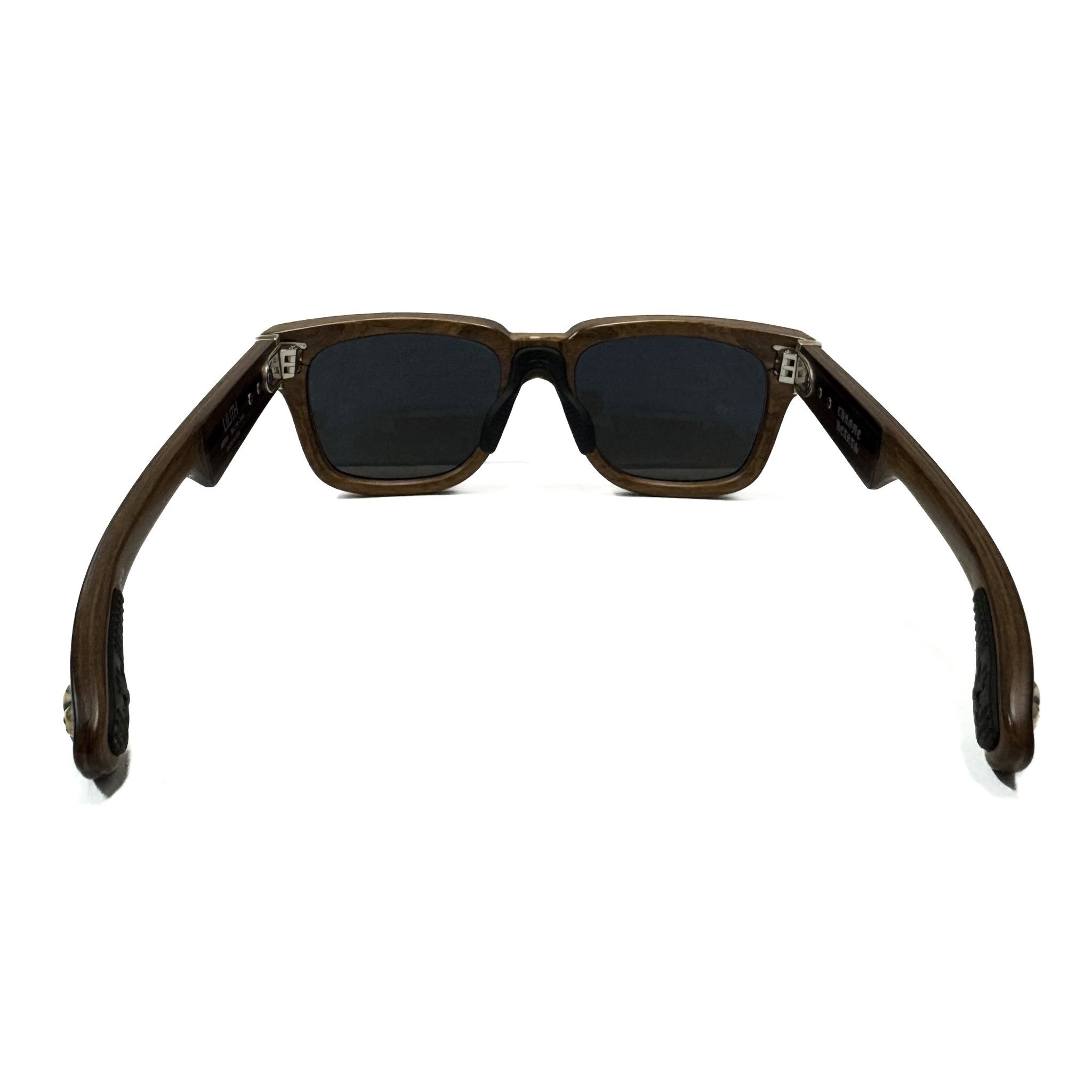 Chrome Hearts Lilith Wood Frame Sunglasses Brown Size ONE SIZE - 6 Thumbnail