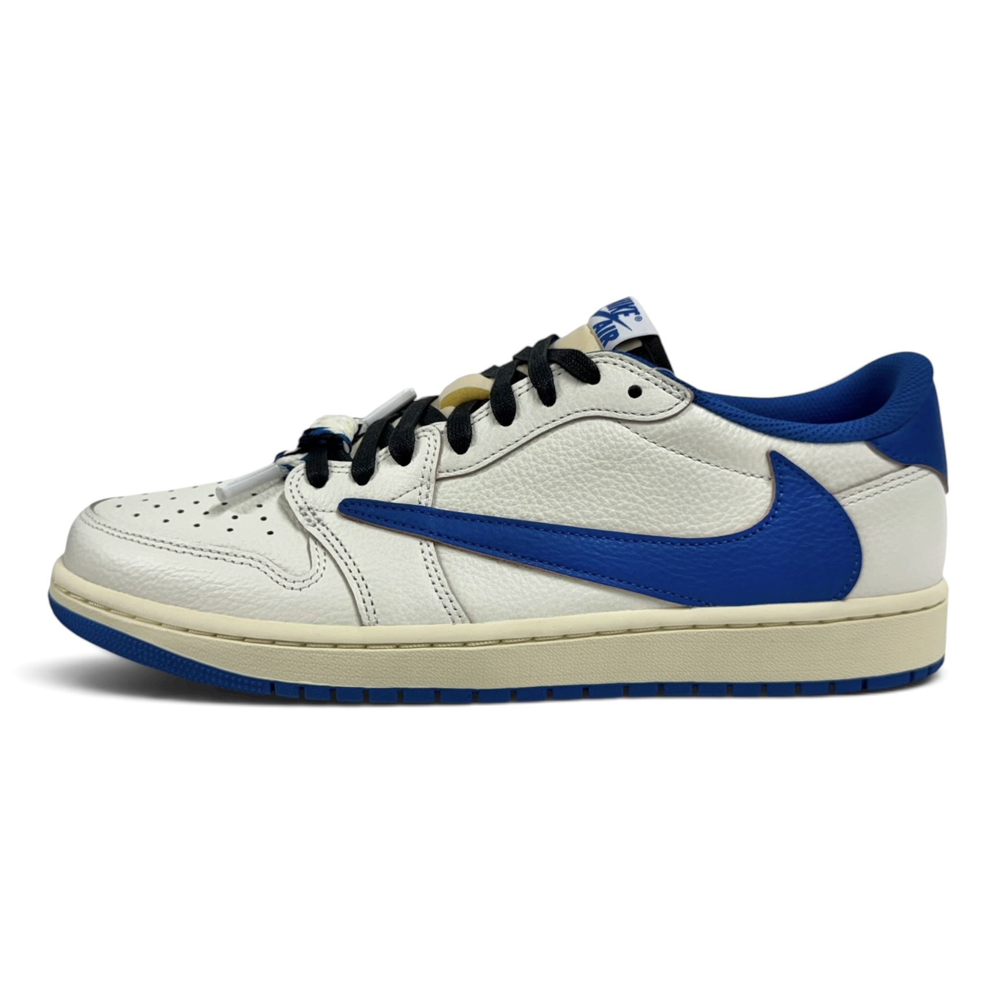 Nike 1 Retro Low OG SP Fragment x Travis Scott Sail Military Blu Size US 10.5 / EU 43-44 - 2 Thumbnail