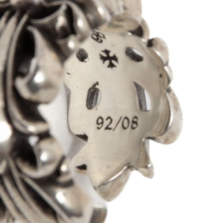 Chrome Hearts Double Floral Cross Ring (.925 Silver) Size ONE SIZE - 6 Thumbnail