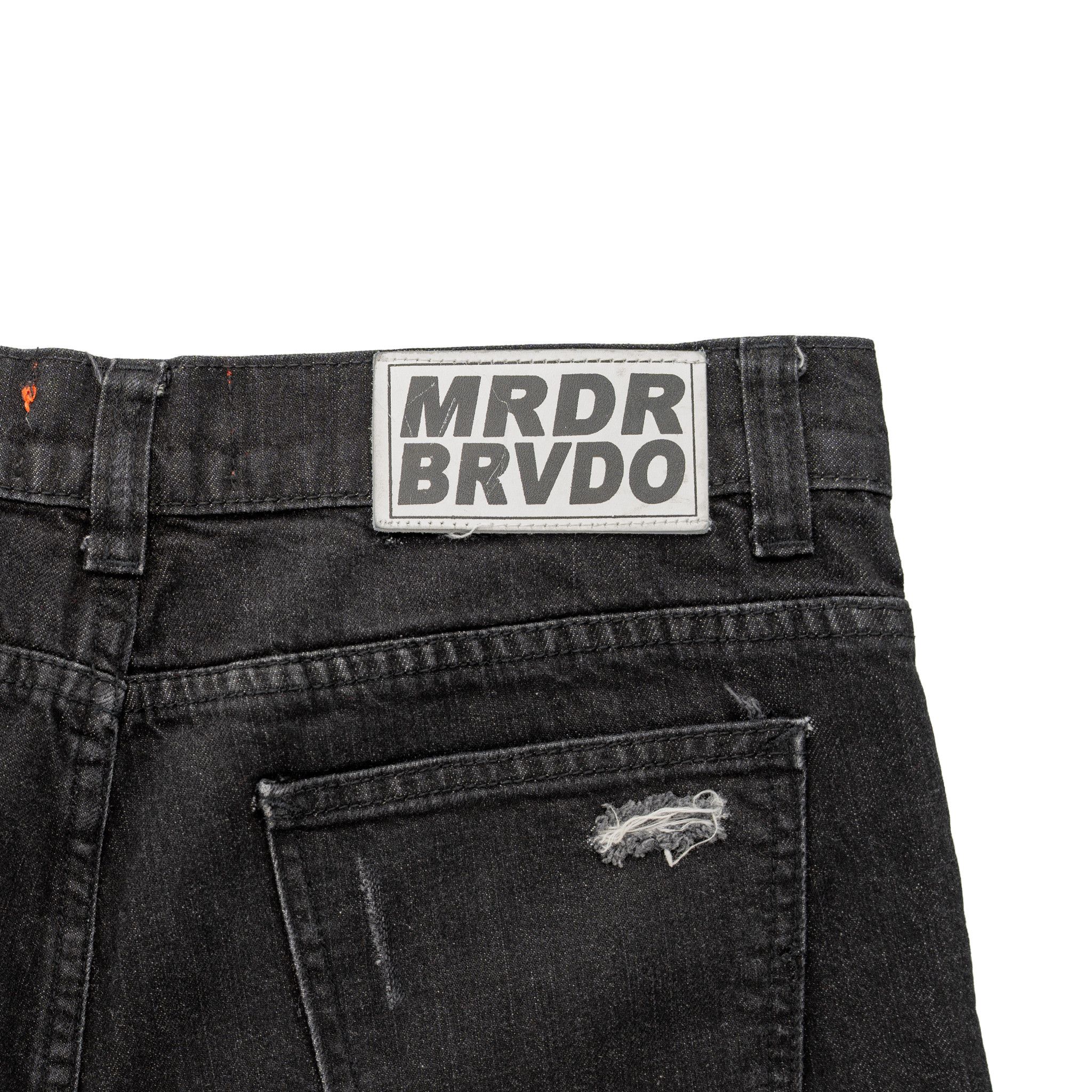 Who Decides War Do You Think Im Crazy Jeans White Black Size US 34 / EU 50 - 4 Thumbnail