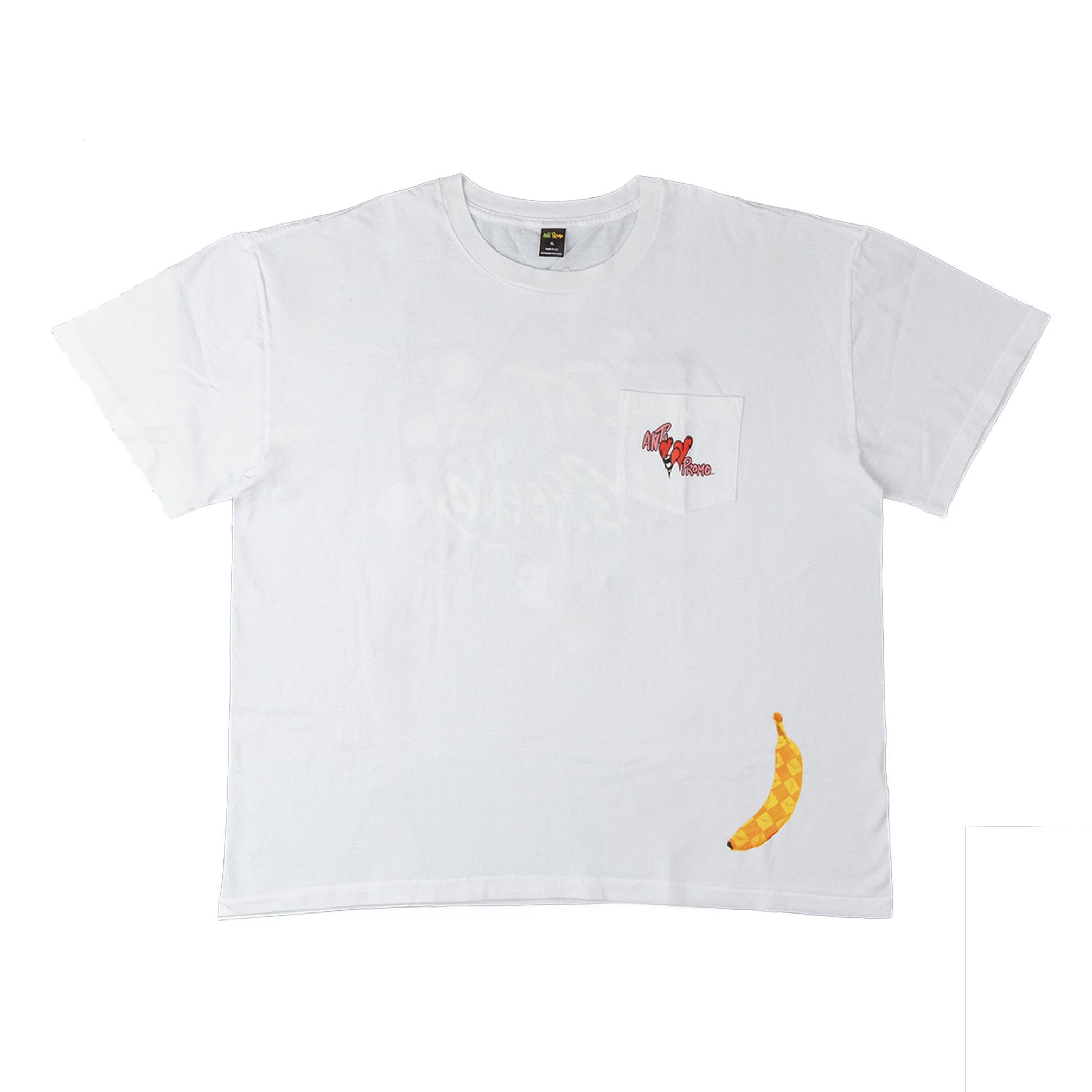 Matty Boy Anti Promo Eat Your Greens Logo Short Sleeve Tee Shirt Whit Size US XL / EU 56 / 4 - 2 Thumbnail