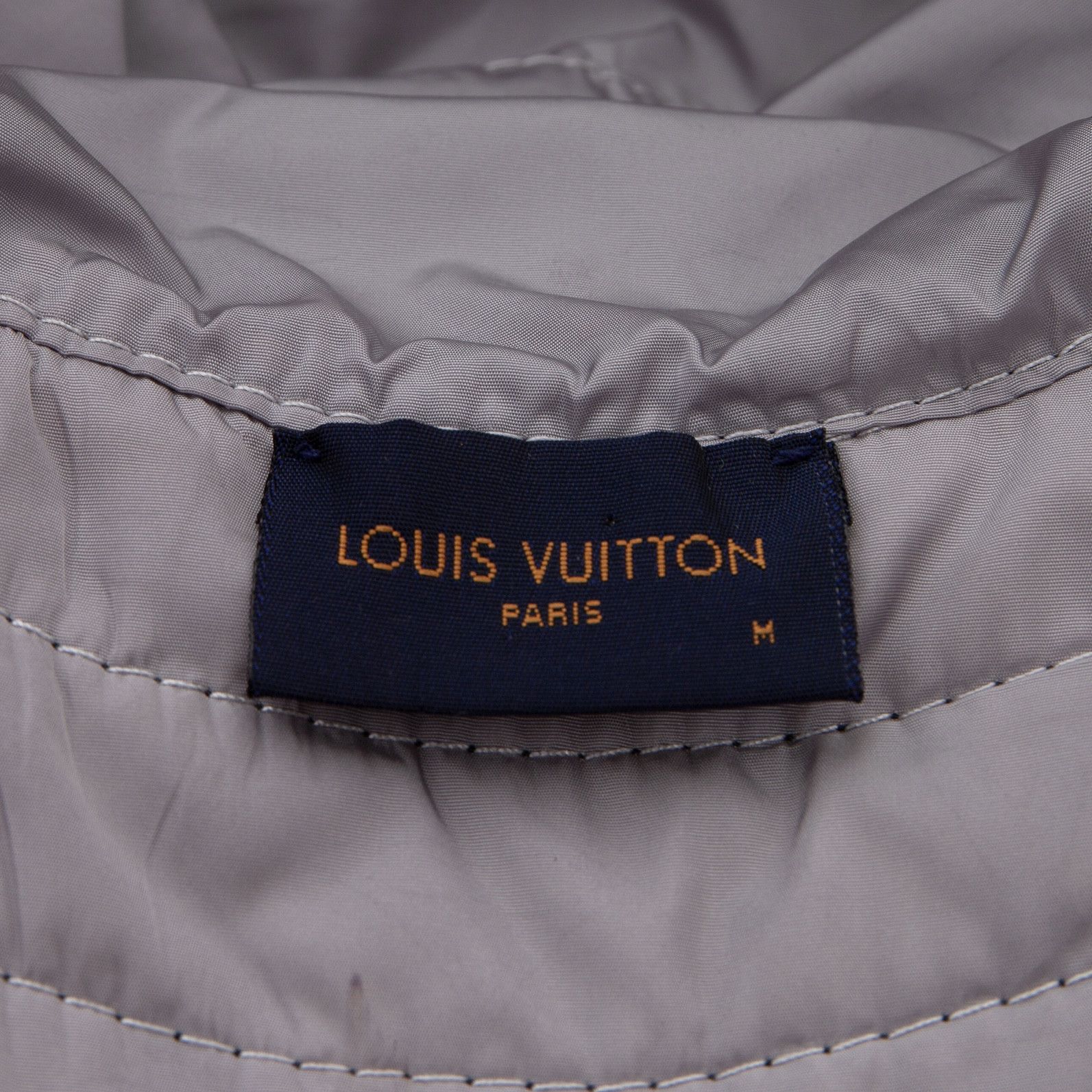 Louis Vuitton Padded Monogram Reversible Bucket Hat Black Grey Size ONE SIZE - 10 Thumbnail