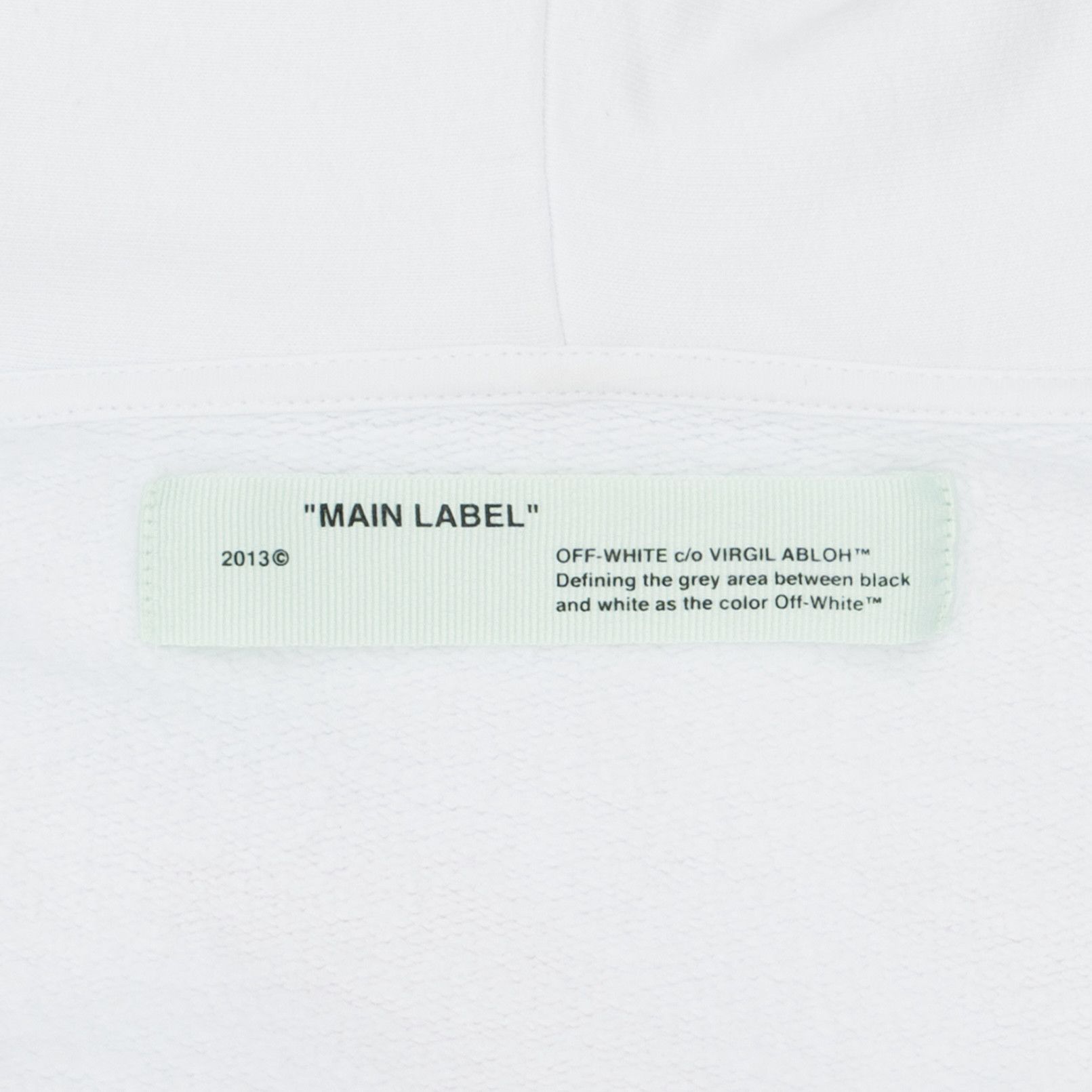 Off-White Photocopy Logo Hooded Sweatshirt White Multi Size US XS / EU 42 / 0 - 4 Thumbnail