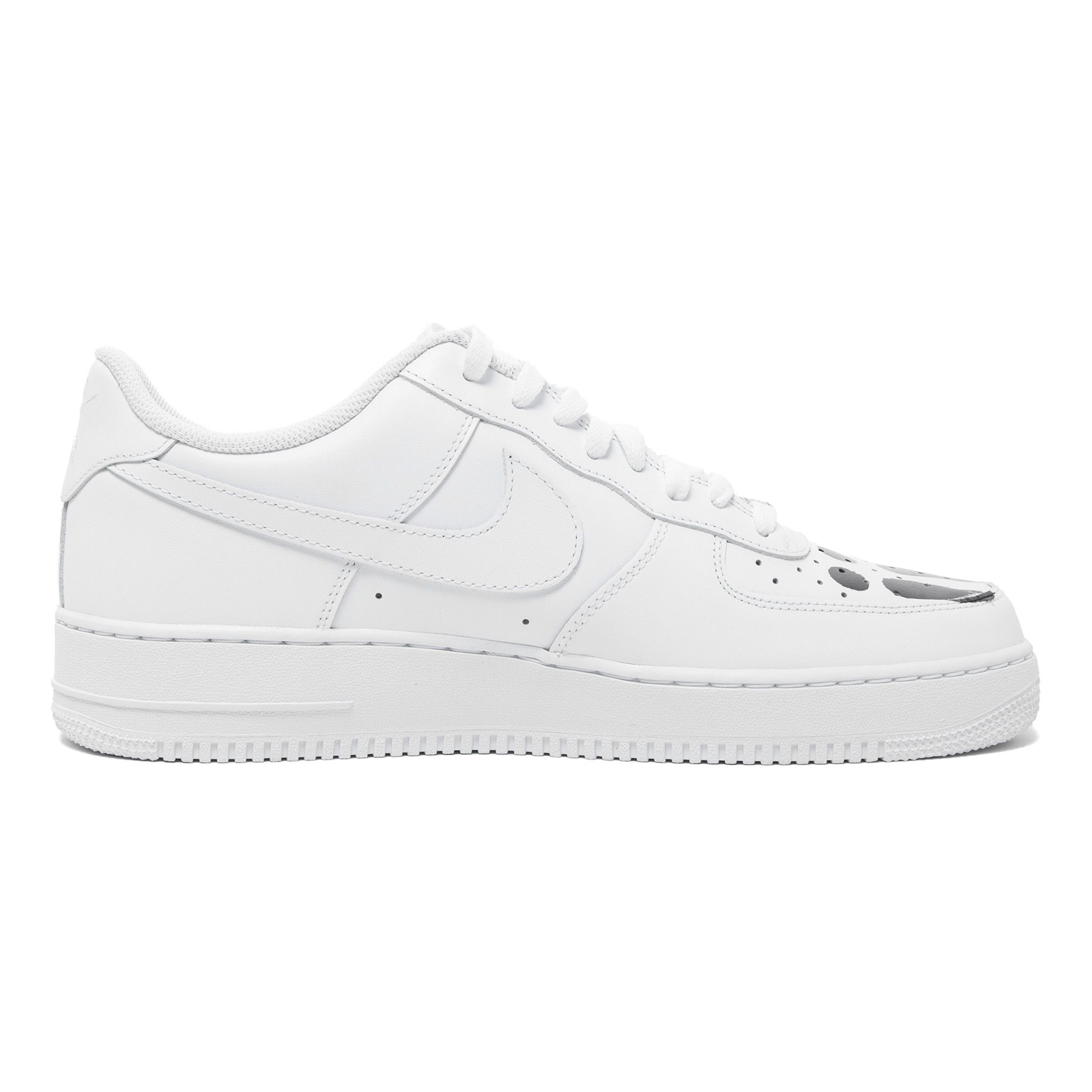 Nike Air Force 1 Low '07 Lil Yachty x Slawn White Black (Custom Size US 13 / EU 46 - 9 Thumbnail