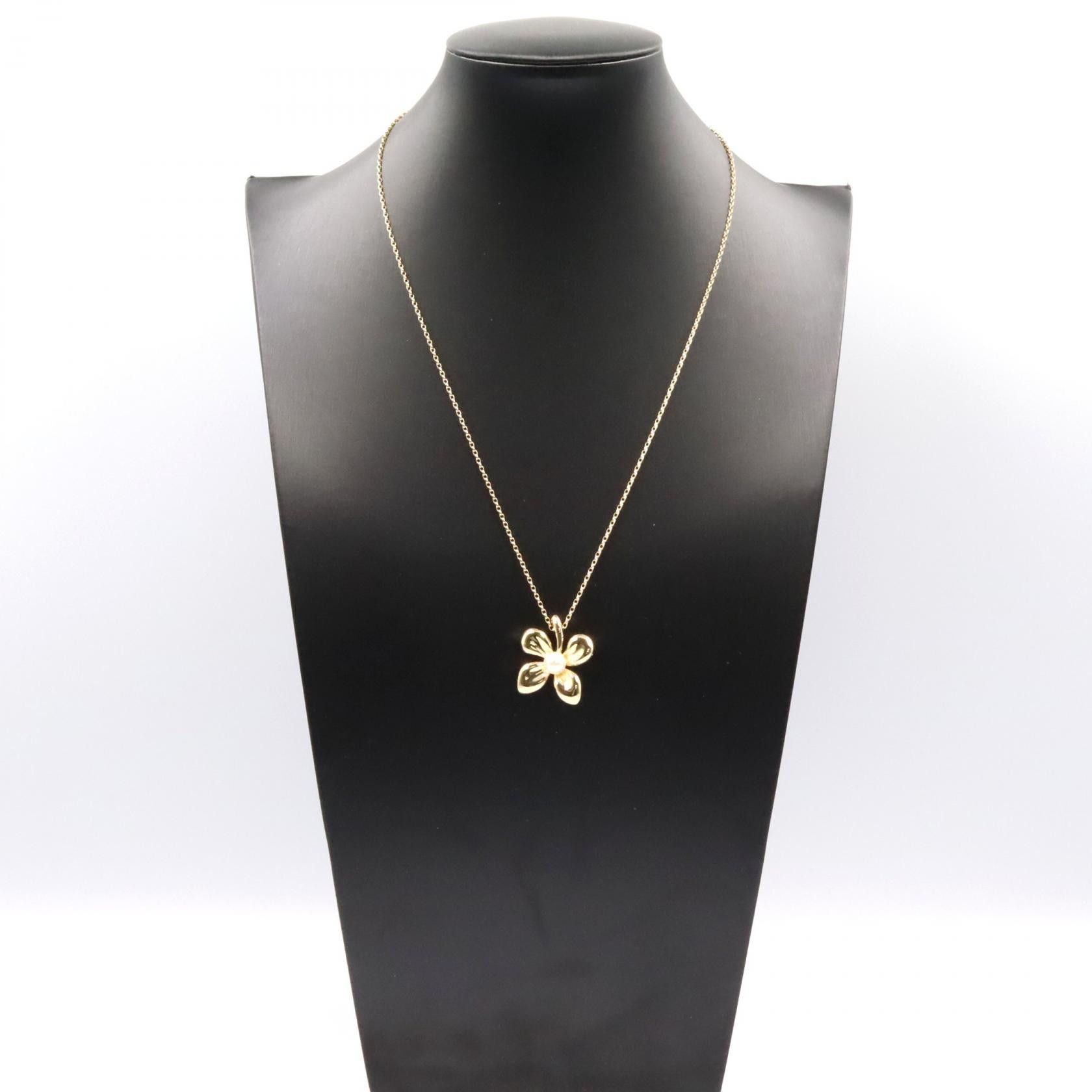 Mikimoto Mikimoto MIKIMOTO Akoya Pearl Au750 Necklace Precious Metal Necklace DUTY FREE for USA Size ONE SIZE - 7 Thumbnail