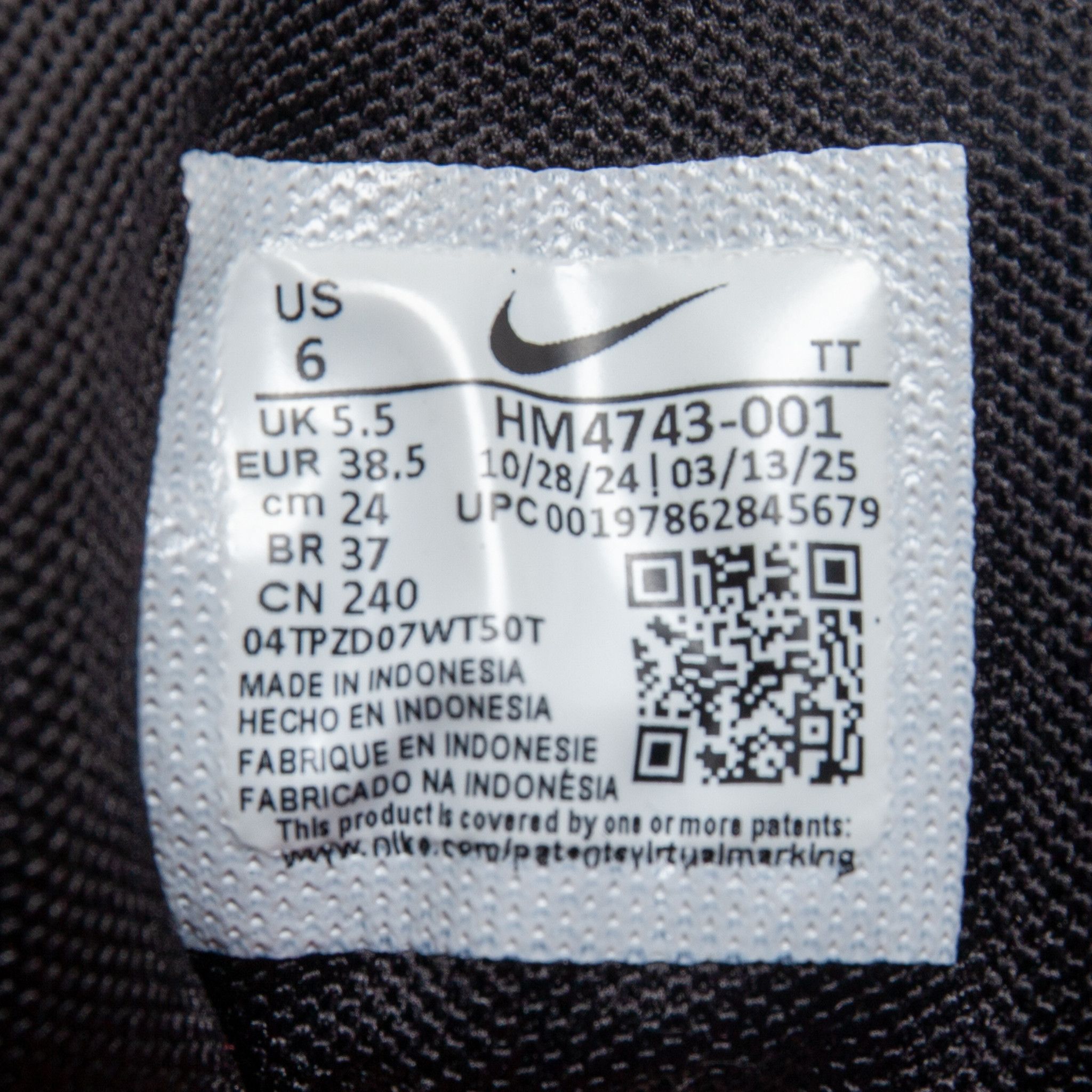 Nike Air Max 95 OG Levis Black Size US 6 / EU 39 - 8 Thumbnail