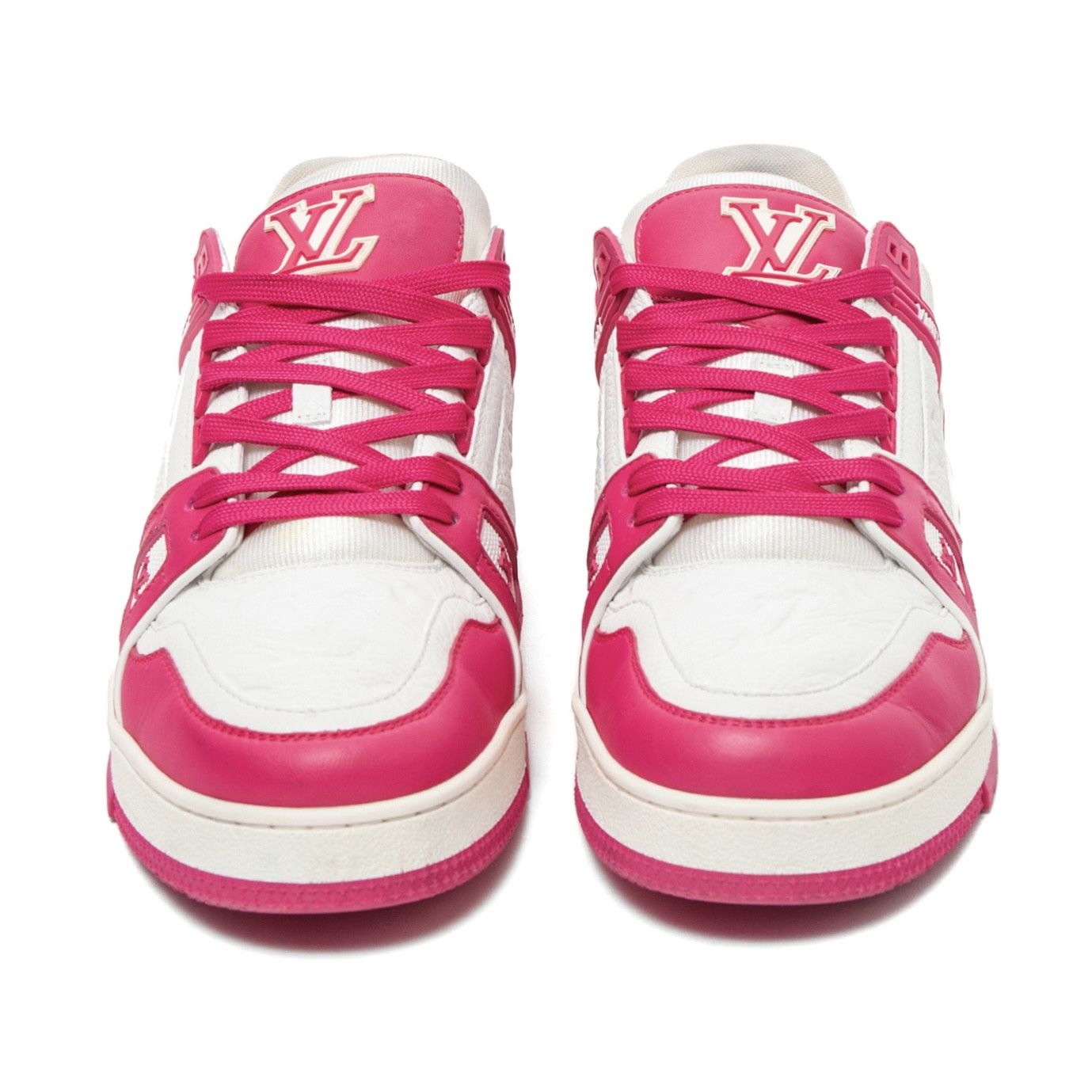 Louis Vuitton LV Trainer Low Fuchsia Size US 8.5 / EU 41-42 - 5 Thumbnail