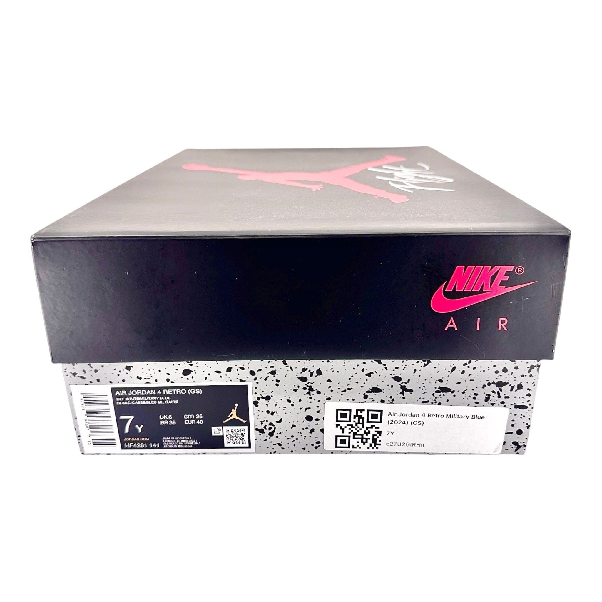 Nike 4 Retro Military Blue (2024) (GS) Size US 5 / EU 37 - 8 Thumbnail