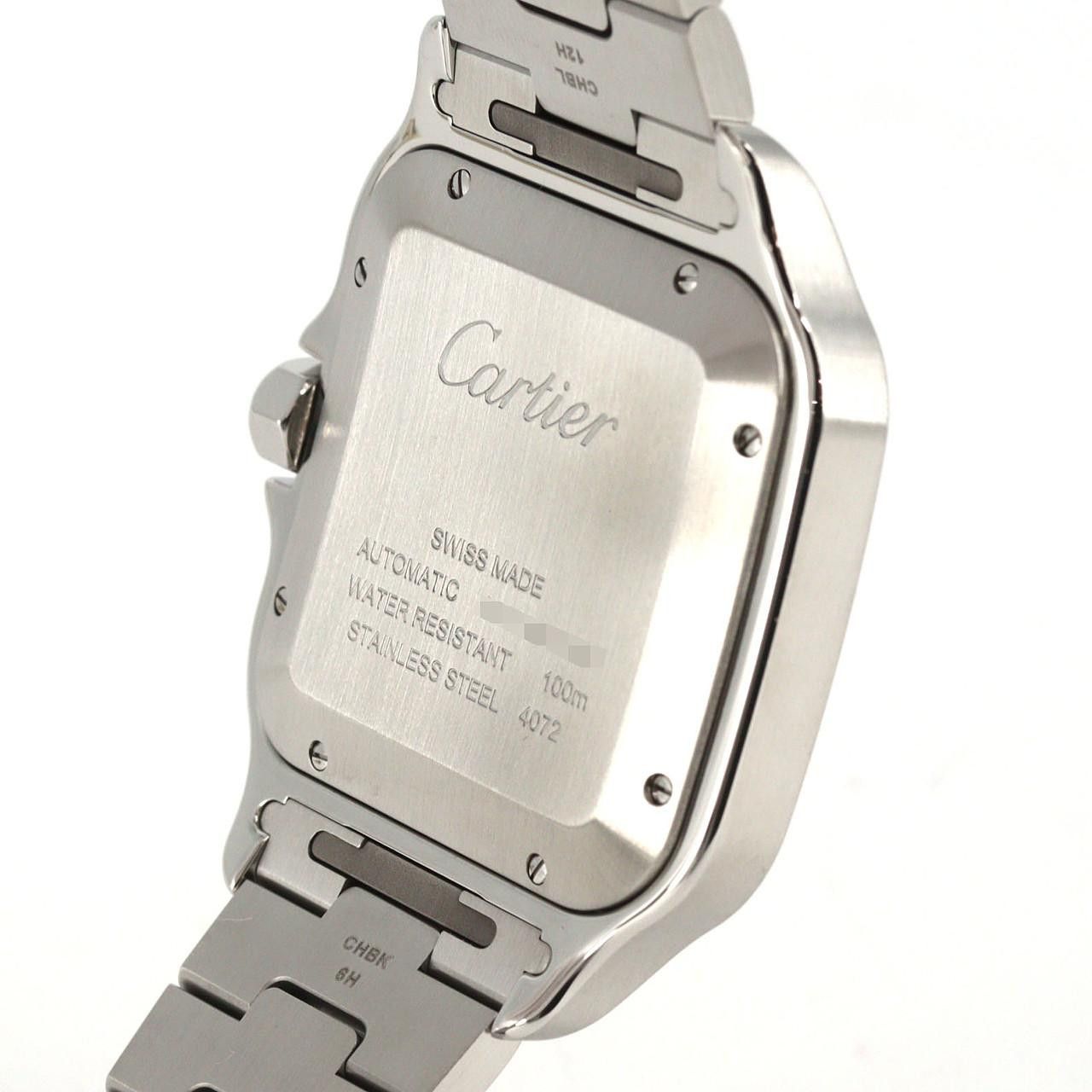 Cartier Cartier Cartier Santos de Cartier Stainless Steel Yellow Gold Automatic Metal Automatic W2SA0009 DUTY FREE for USA Size ONE SIZE - 6 Thumbnail