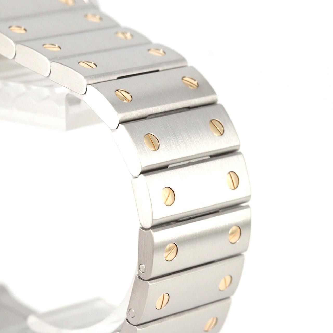 Cartier Cartier Cartier Santos de Cartier Stainless Steel Yellow Gold Automatic Metal Automatic W2SA0009 DUTY FREE for USA Size ONE SIZE - 5 Thumbnail