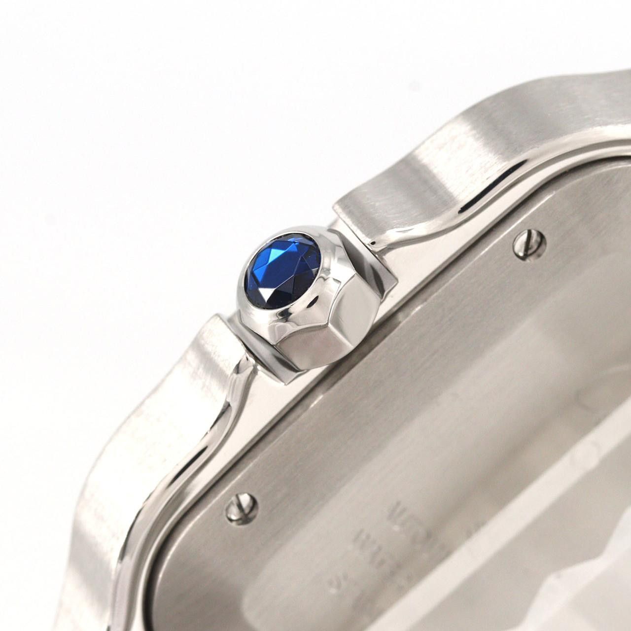 Cartier Cartier Cartier Santos de Cartier Stainless Steel Yellow Gold Automatic Metal Automatic W2SA0009 DUTY FREE for USA Size ONE SIZE - 4 Thumbnail