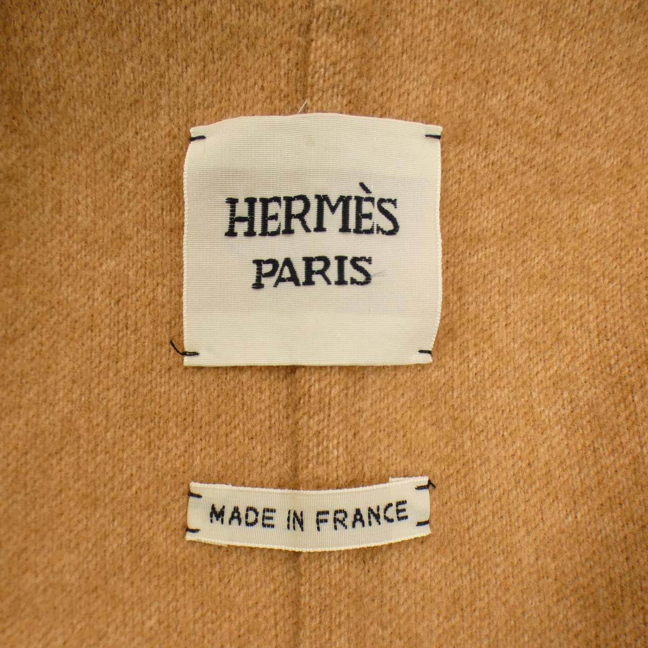 Hermes Hermes Hermes Cashmere Long Vest Textile Outerwear DUTY FREE for USA Size ONE SIZE - 4 Thumbnail