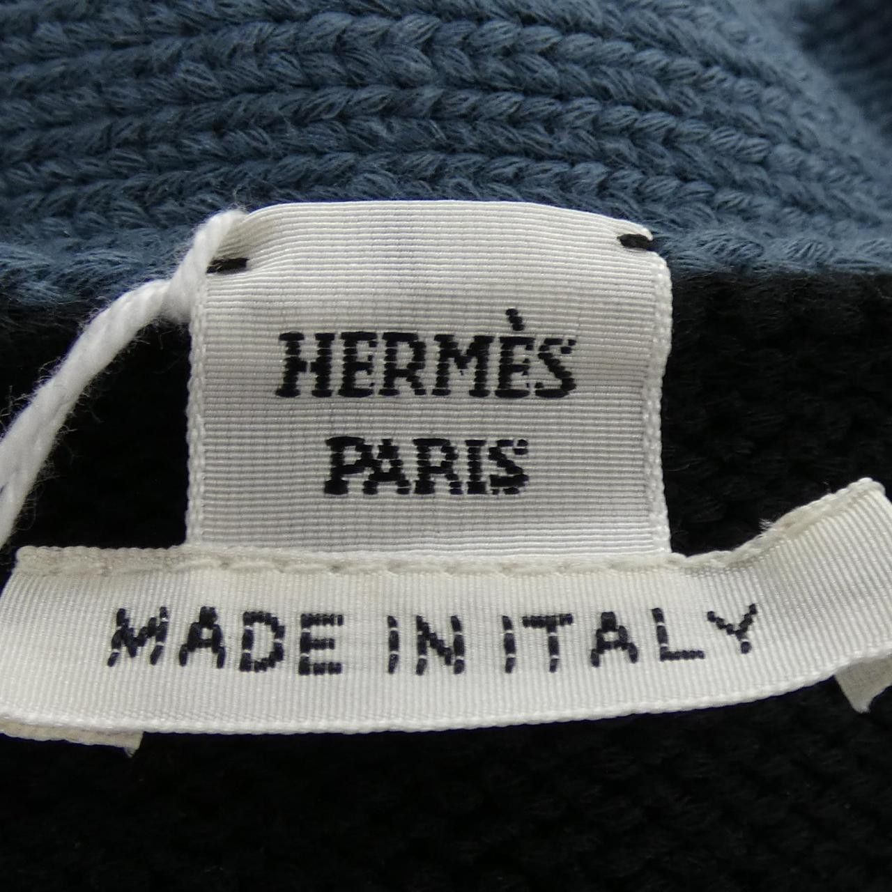 Hermes Hermes Hermes CANDY LIBRIS Wool Cardigan Textile Tops DUTY FREE for USA Size ONE SIZE - 4 Thumbnail