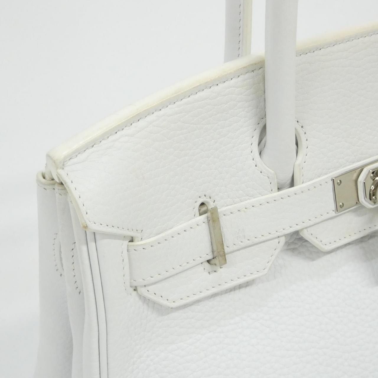 Hermes Hermes Hermes Birkin25 Taurillon Clemence Leather Handbag X DUTY FREE for USA Size ONE SIZE - 6 Thumbnail