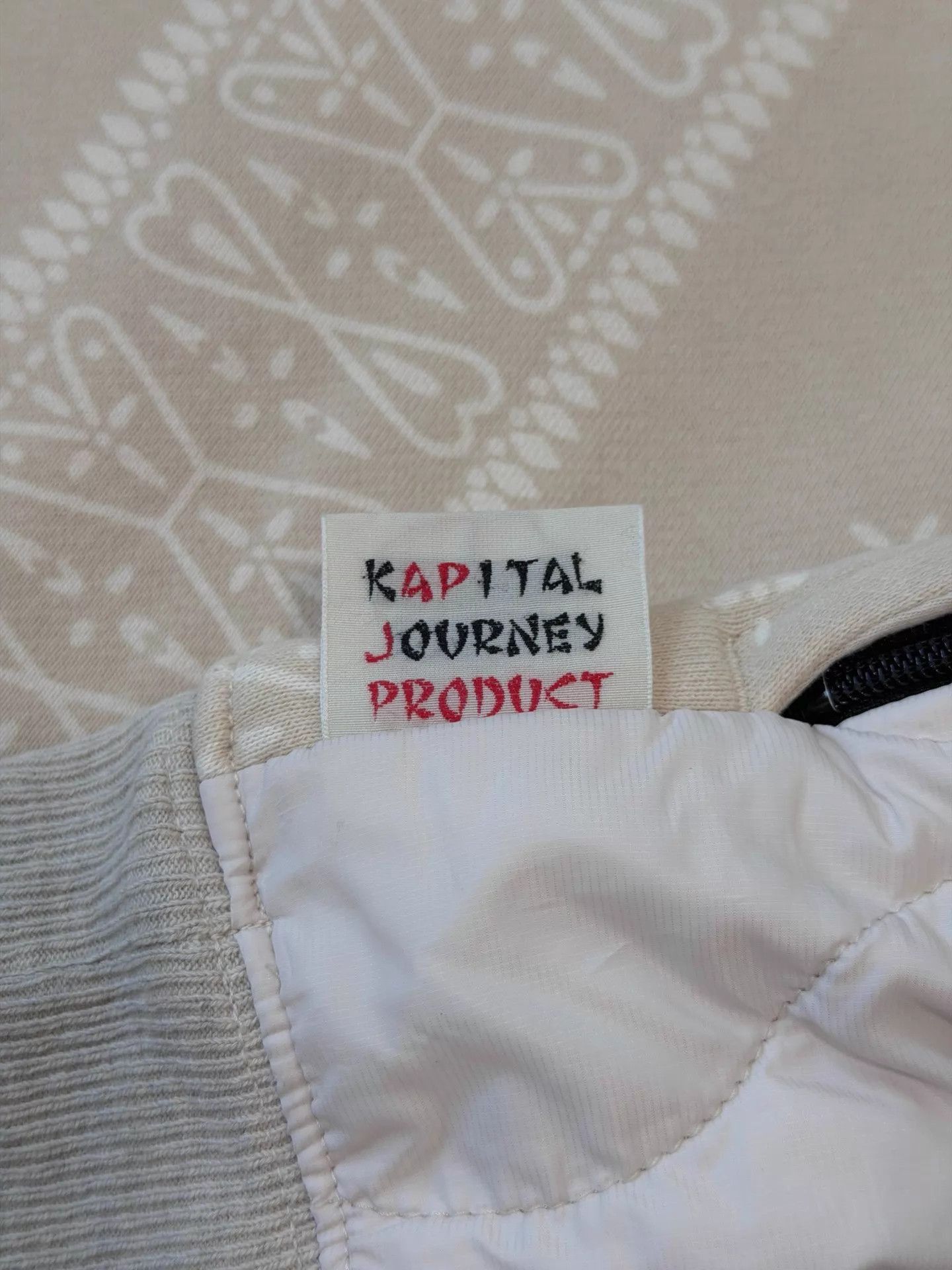 Kapital Color-Blocked Beige Sweatshirt Size US S / EU 44-46 / 1 - 6 Thumbnail
