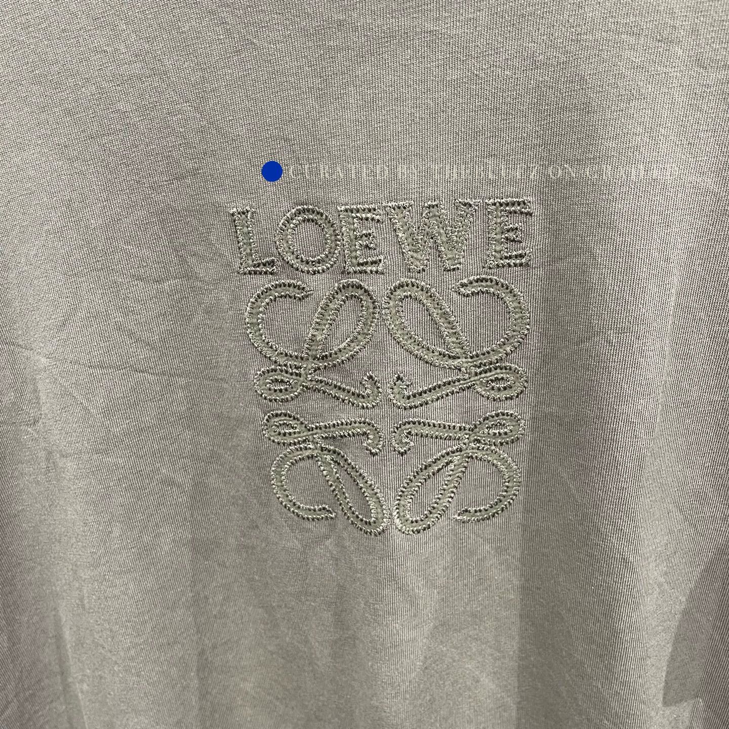 Loewe Embroidered Short Sleeve Tee in Green Size US M / EU 48-50 / 2 - 4 Thumbnail