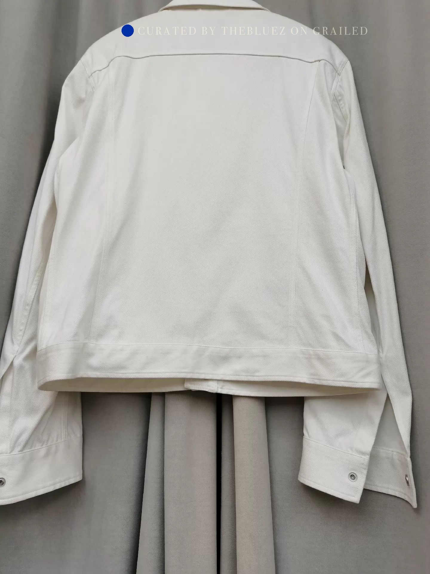 Ermenegildo Zegna Classic White Denim Jacket in Size S Size US S / EU 44-46 / 1 - 7 Thumbnail