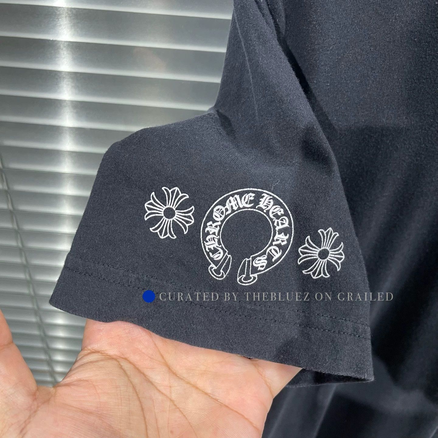 Chrome Hearts Vibrant Black Short Sleeve Tee Size US M / EU 48-50 / 2 - 5 Thumbnail