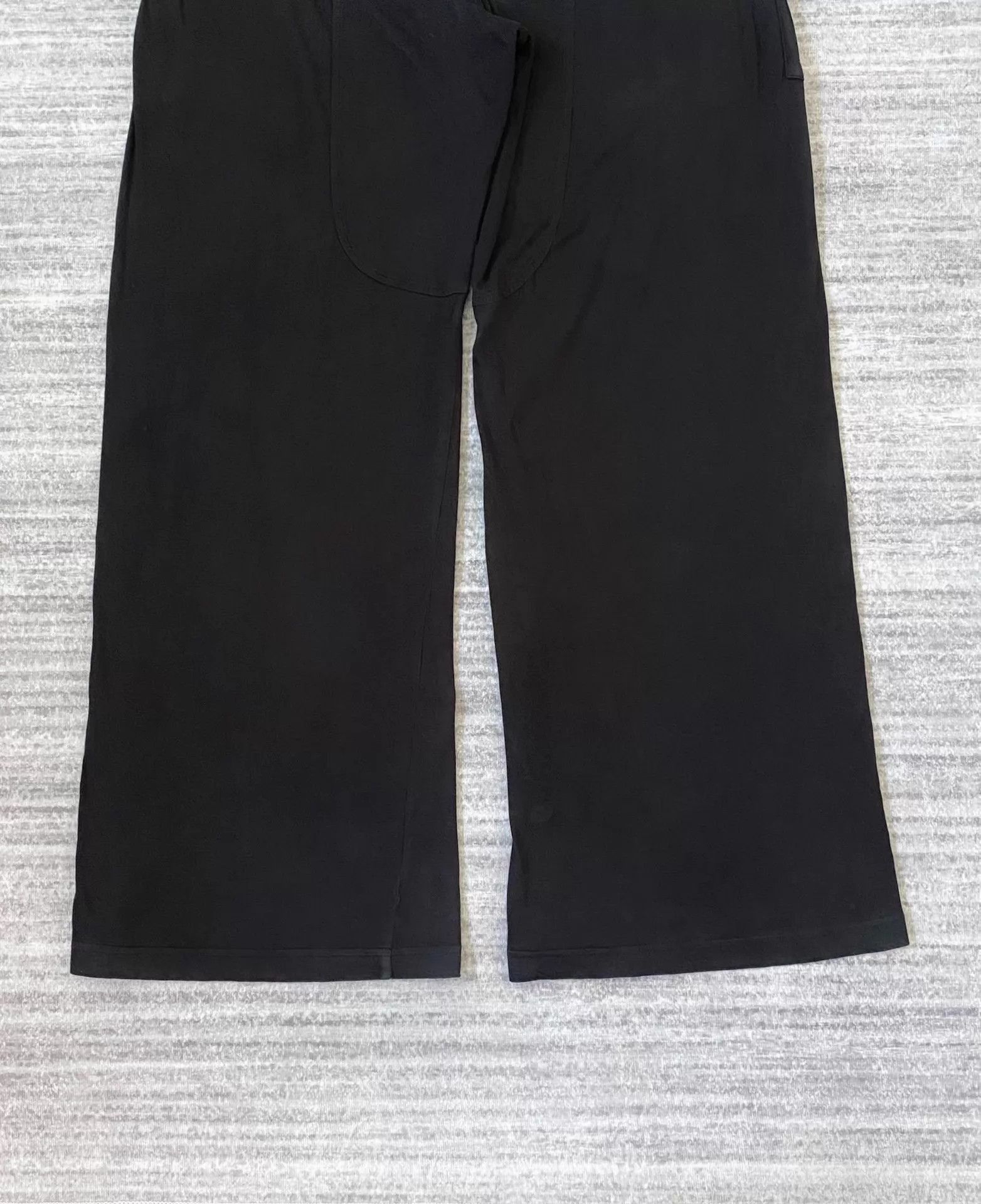 Rick Owens Double Ring Wide-Leg Trousers in Black Size US 32 / EU 48 - 6 Thumbnail