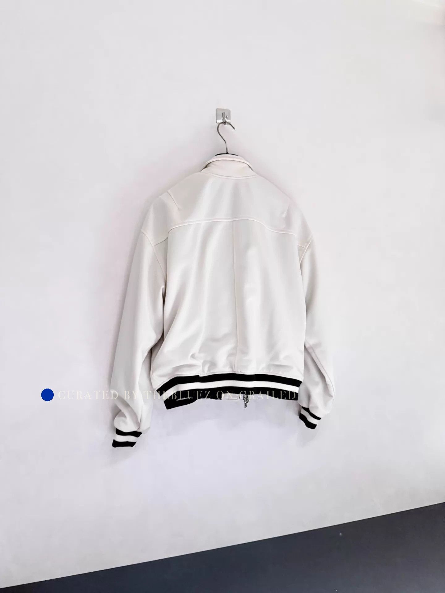 Fear of God Colorblocked Coach Jacket in Ivory & Blue Size US S / EU 44-46 / 1 - 2 Thumbnail
