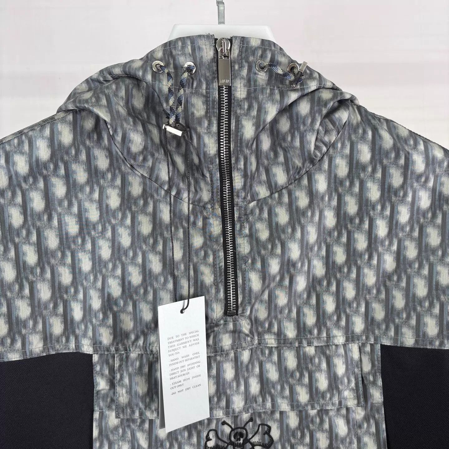 Dior Stussy x Dior Oblique Logo Shell Jacket Size US L / EU 52-54 / 3 - 3 Thumbnail