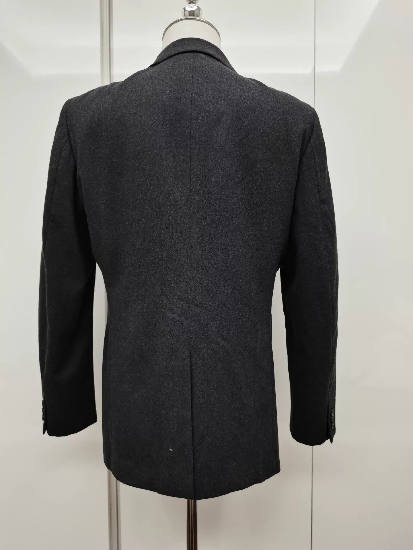 Comme des Garcons SHIRT Black Wool Suit with Peak Lapel Size US M / EU 48-50 / 2 - 2 Thumbnail
