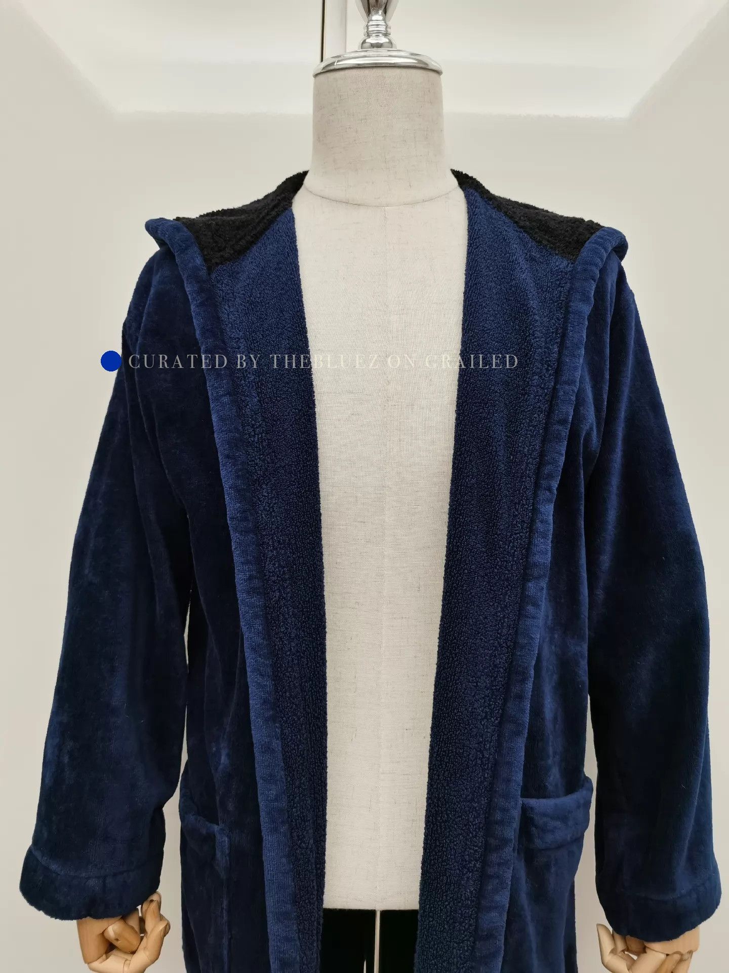 Fendi Unique Blue Monster Robe Jacket Size US M / EU 48-50 / 2 - 2 Thumbnail