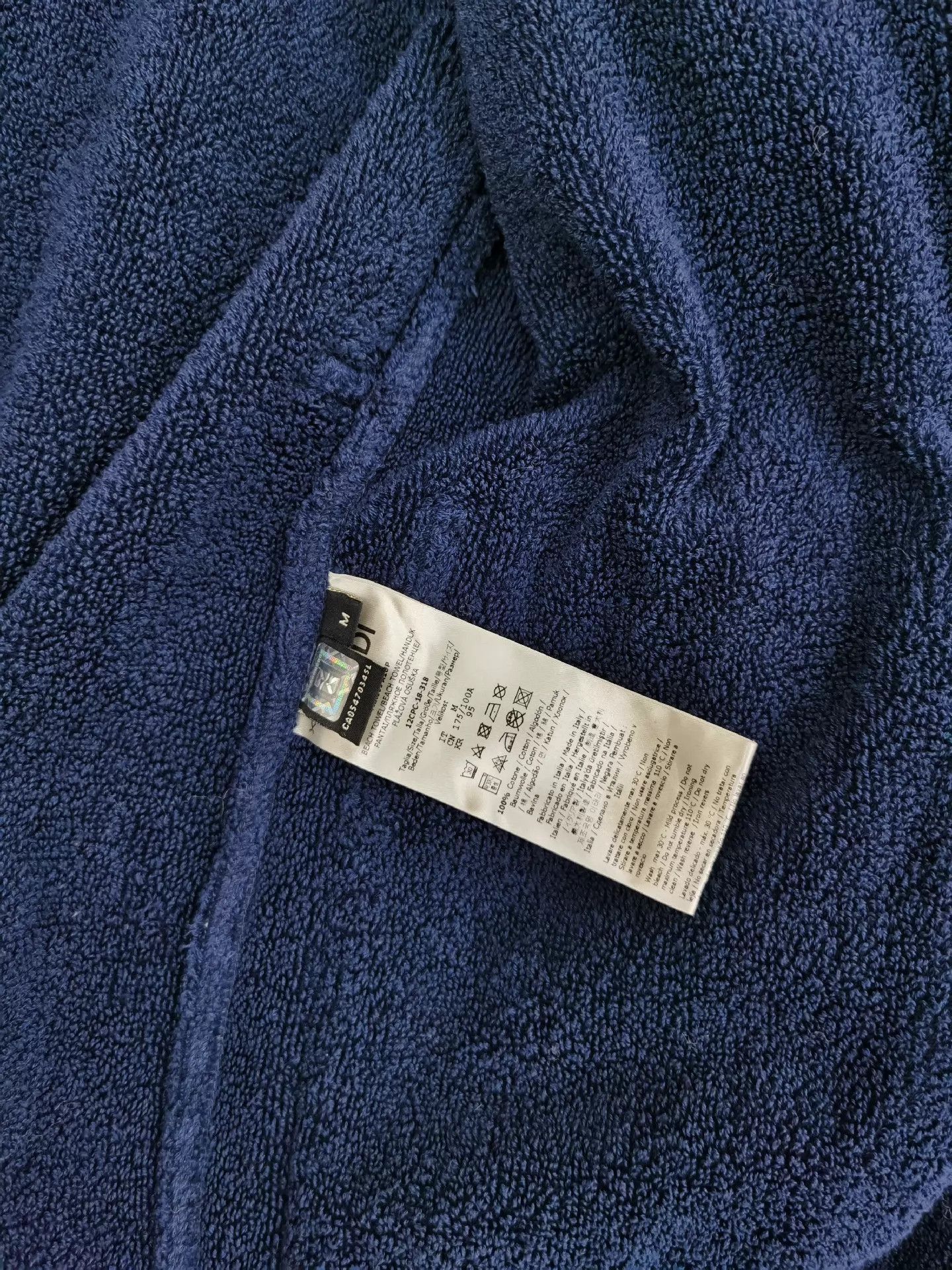 Fendi Unique Blue Monster Robe Jacket Size US M / EU 48-50 / 2 - 8 Thumbnail