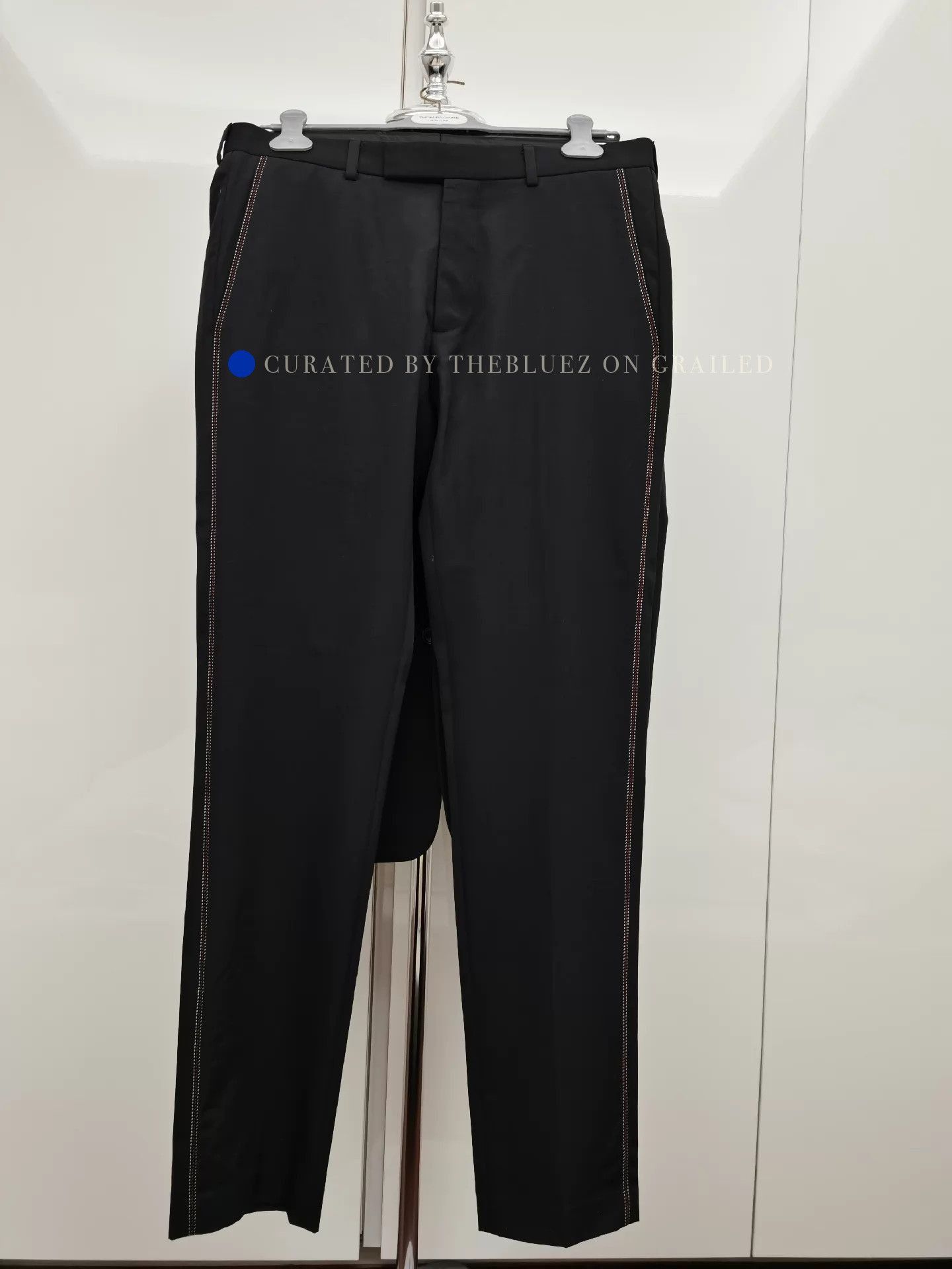 Dior Elegant Black Wool Suit, Size 48 Size US M / EU 48-50 / 2 - 5 Thumbnail