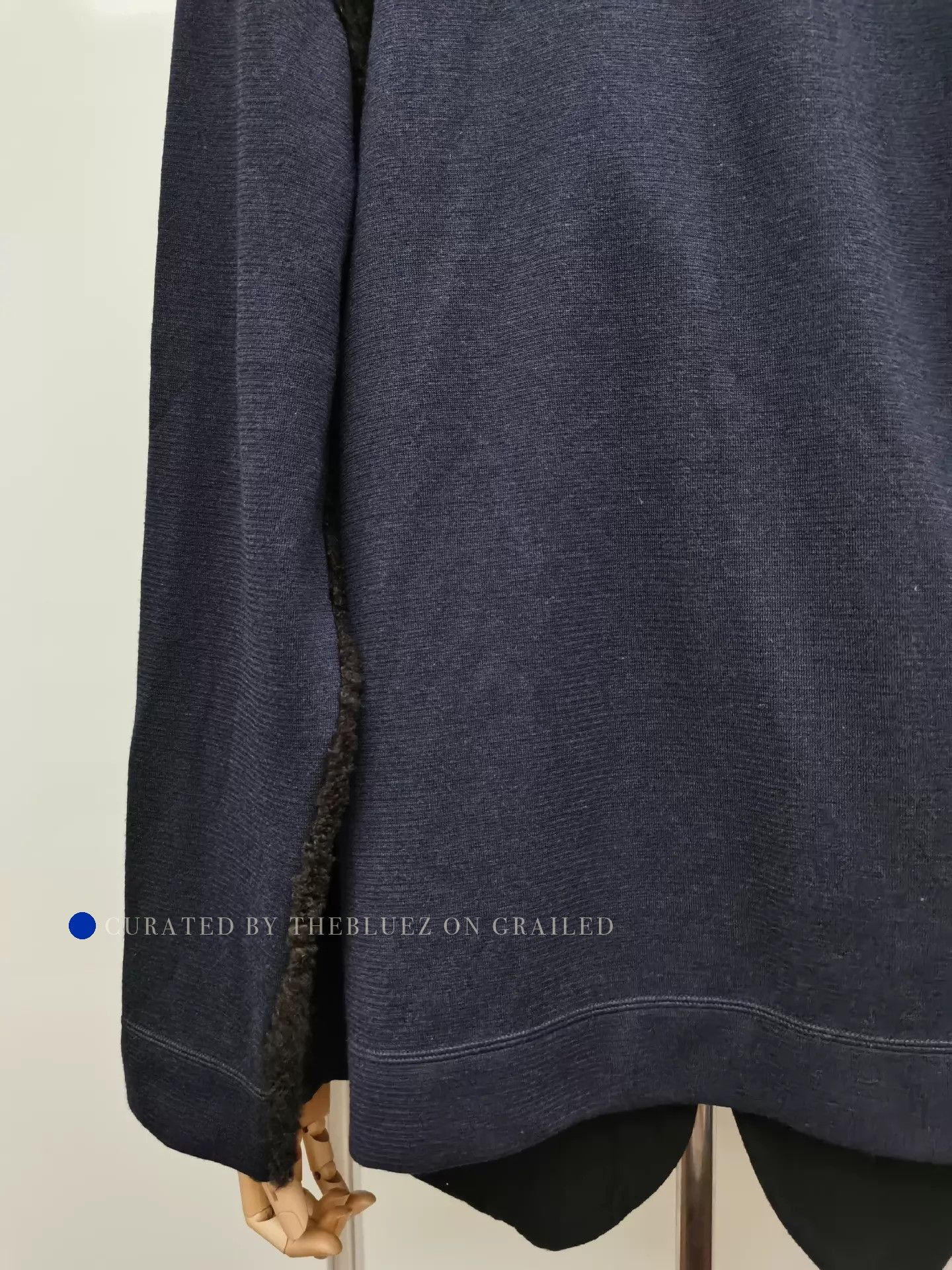 Fendi Navy Blue Wool/Silk/Cashmere Sweater Size US M / EU 48-50 / 2 - 7 Thumbnail