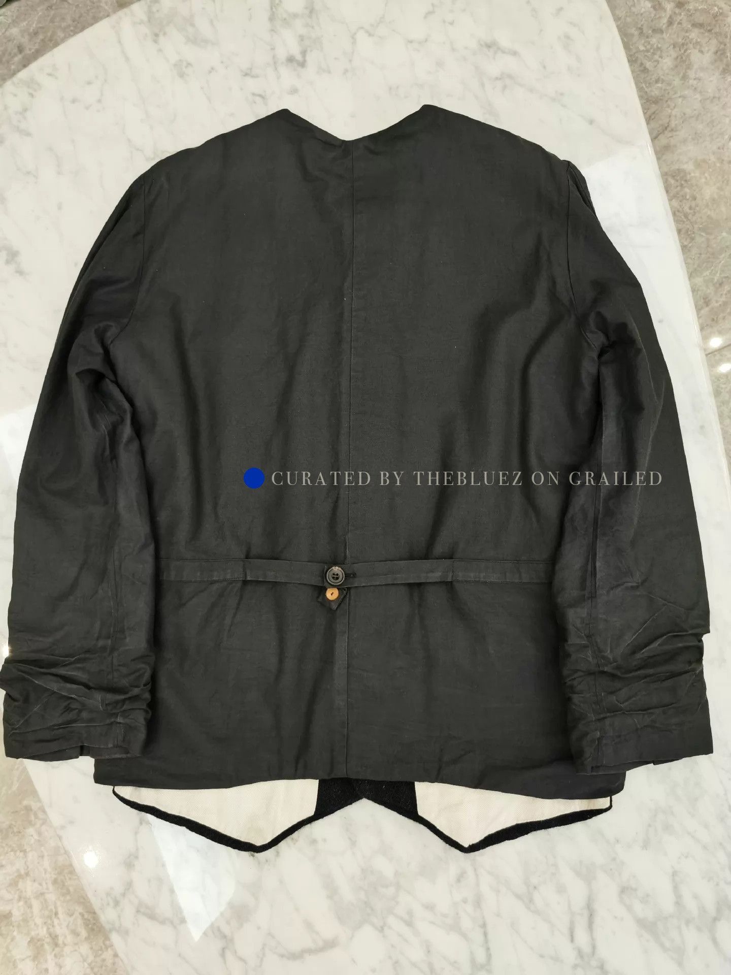 Paul Harnden Shoemakers Collarless Color Blocked Jacket in Multi Size US XS / EU 42 / 0 - 8 Thumbnail