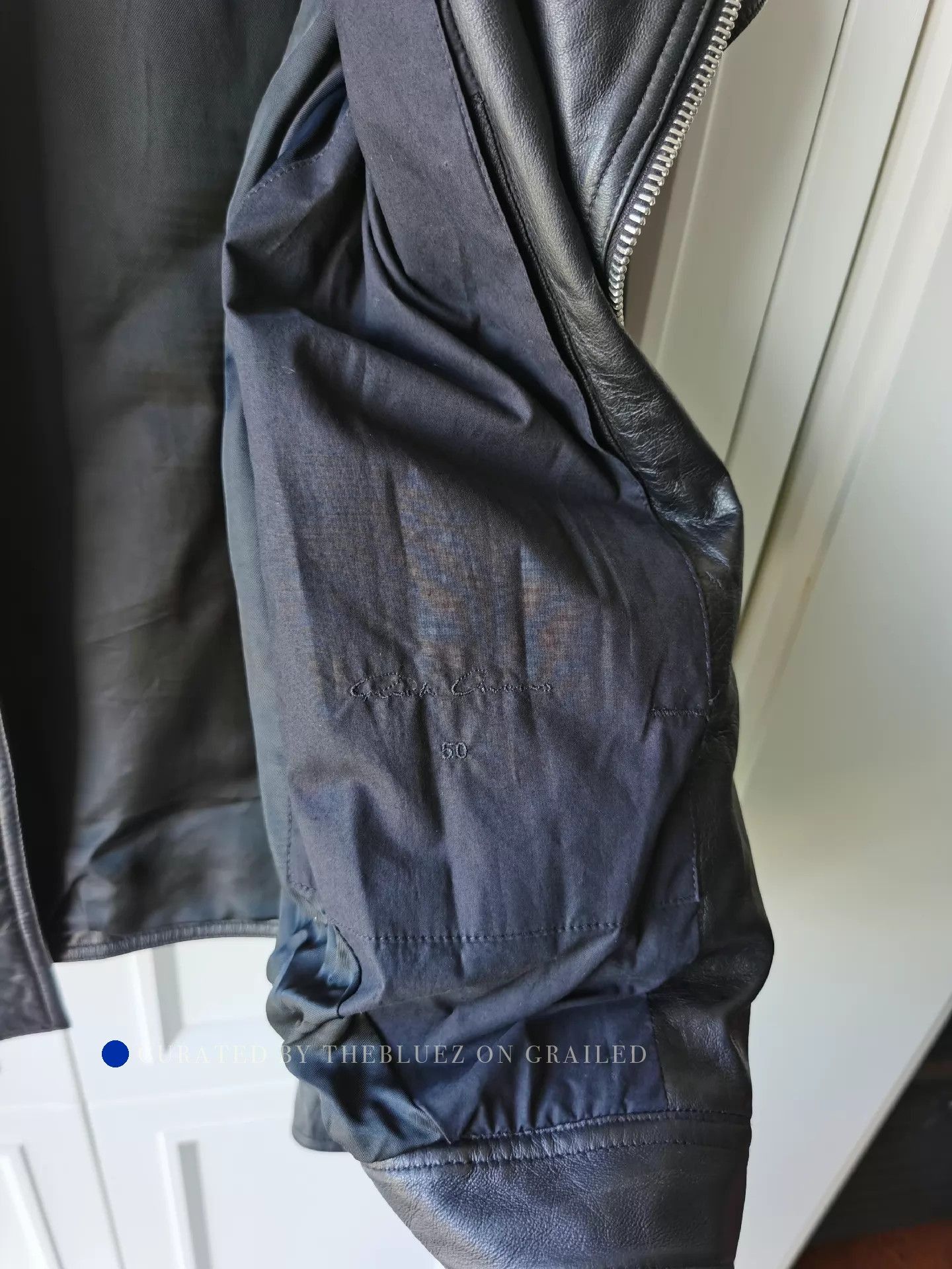 Rick Owens Sleek Black Lambskin Leather Jacket Size US M / EU 48-50 / 2 - 9 Thumbnail