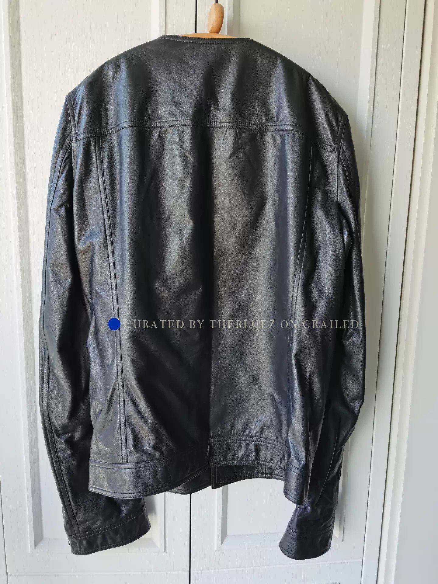Rick Owens Sleek Black Lambskin Leather Jacket Size US M / EU 48-50 / 2 - 2 Thumbnail