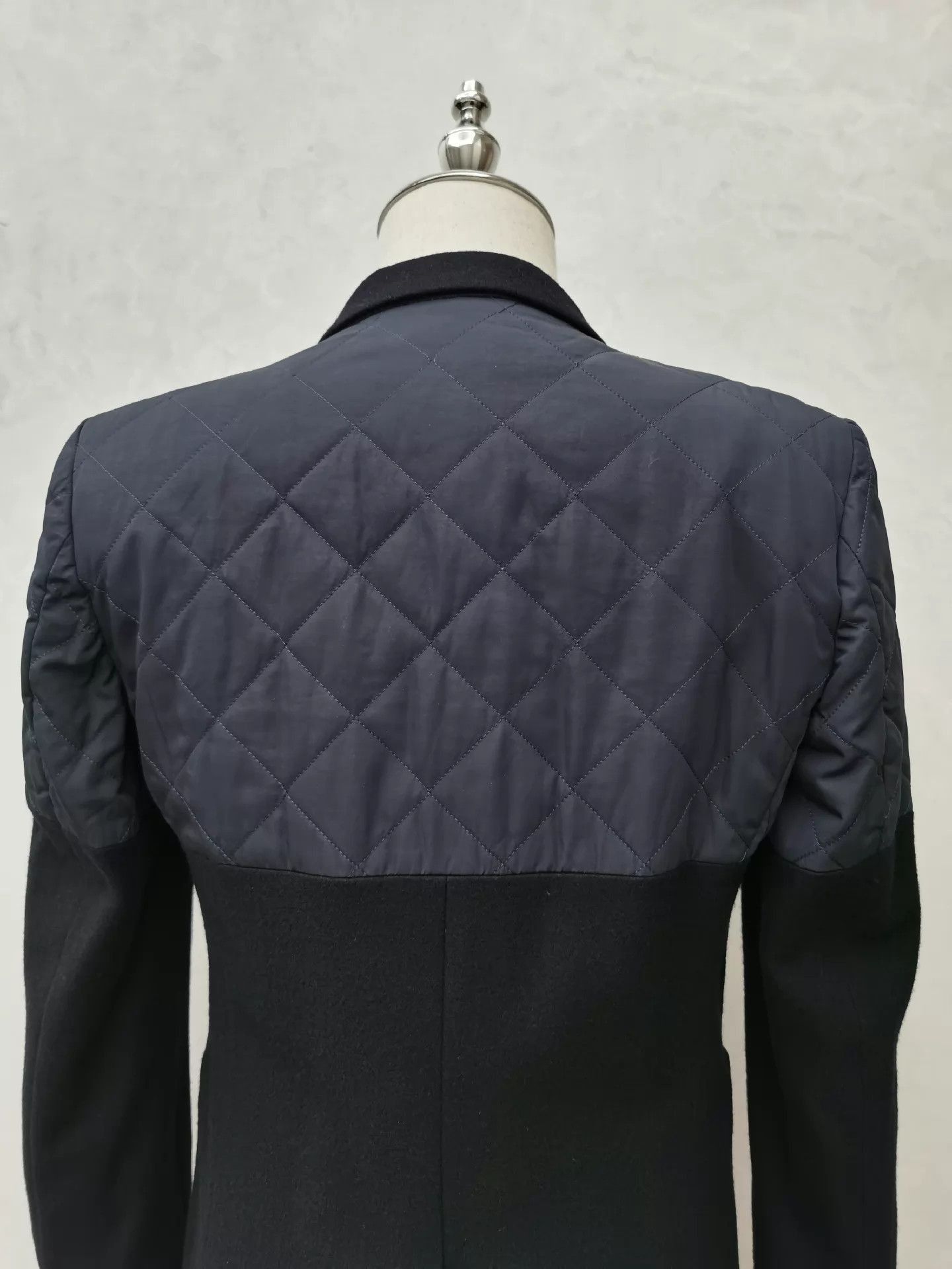 Melindagloss Color Blocked Wool Coat in Multi Size US S / EU 44-46 / 1 - 6 Thumbnail