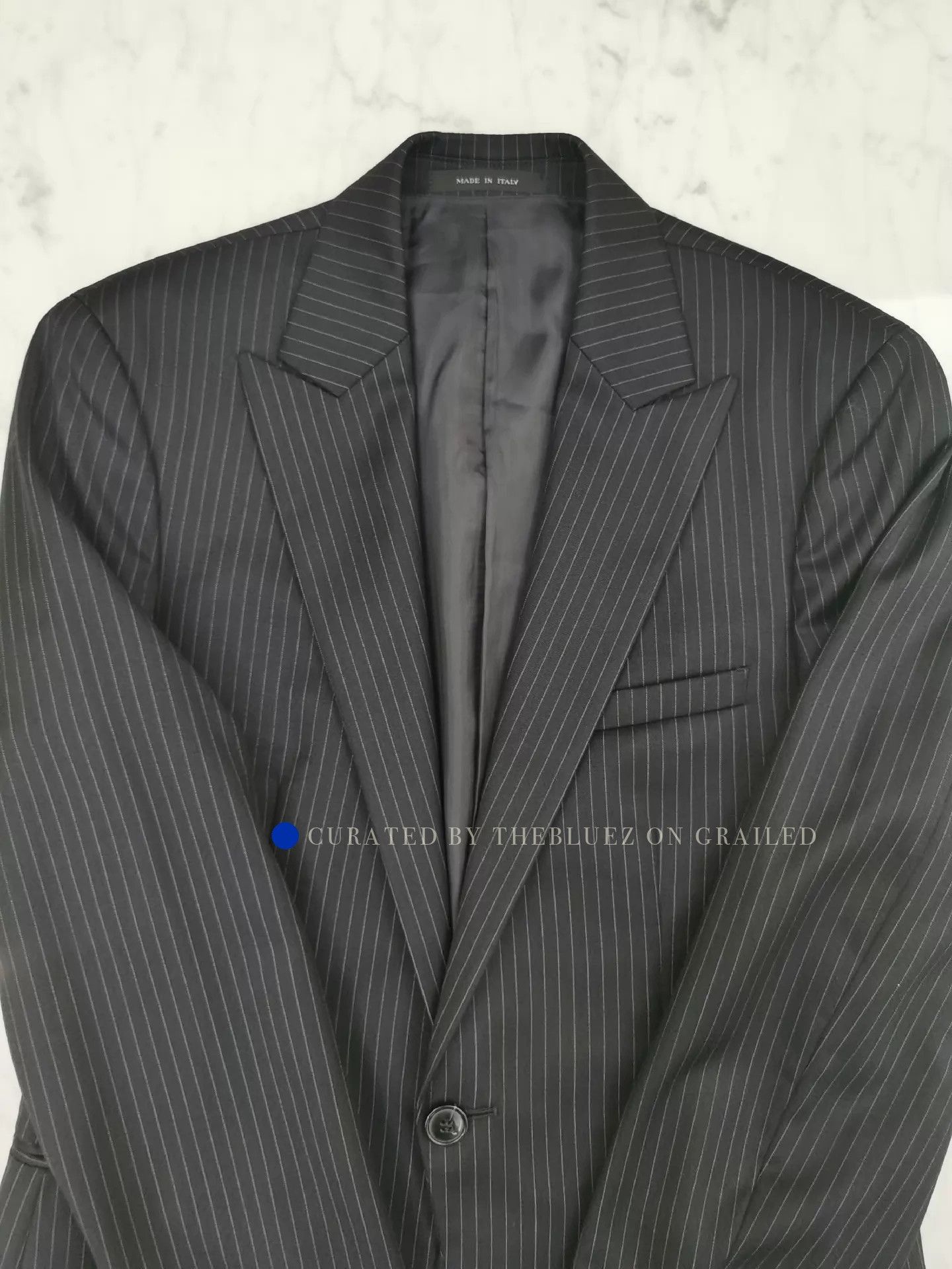 Armani Elegant Black Waist-Cinched Blazer Size US M / EU 48-50 / 2 - 8 Thumbnail