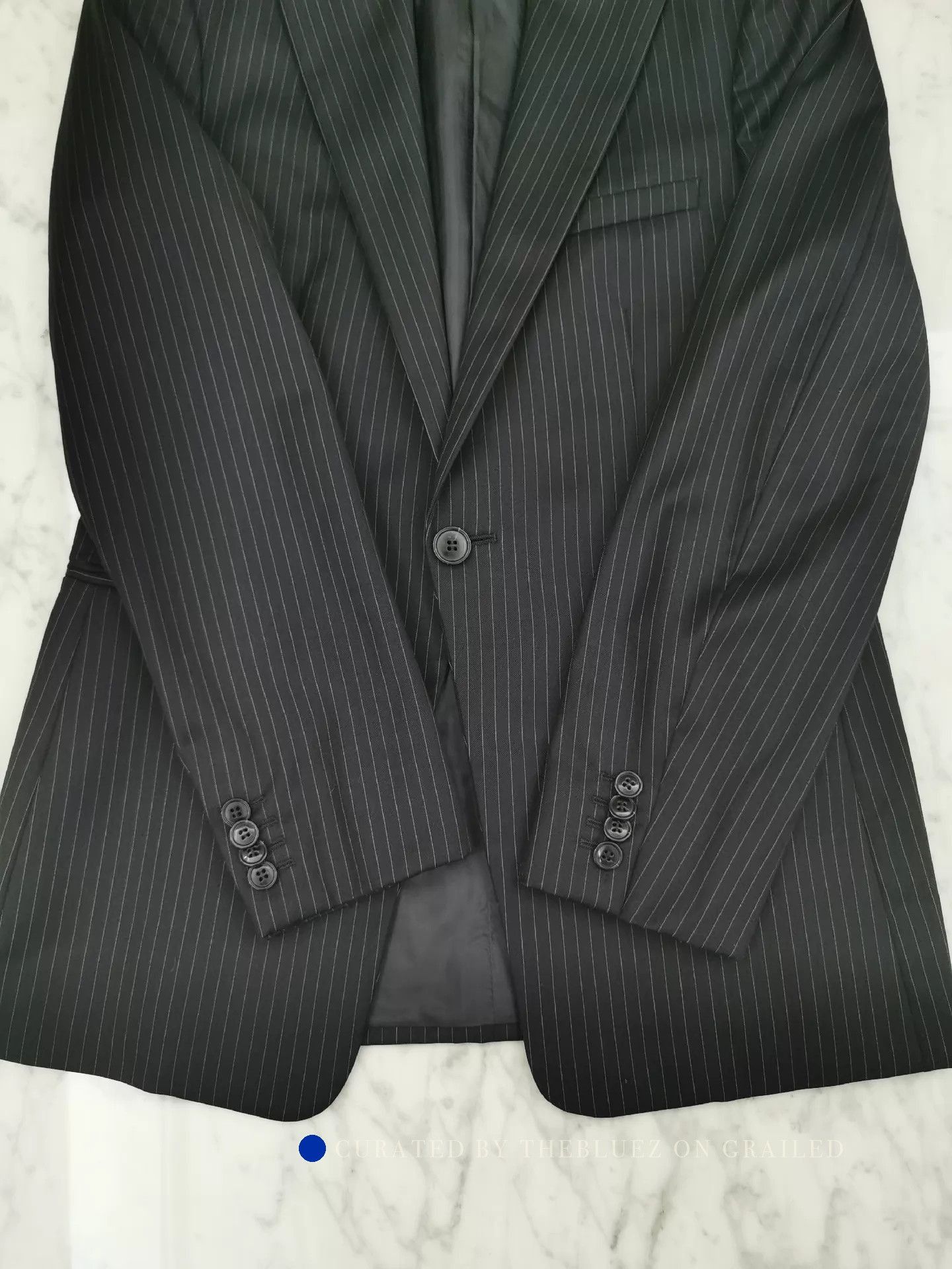 Armani Elegant Black Waist-Cinched Blazer Size US M / EU 48-50 / 2 - 7 Thumbnail