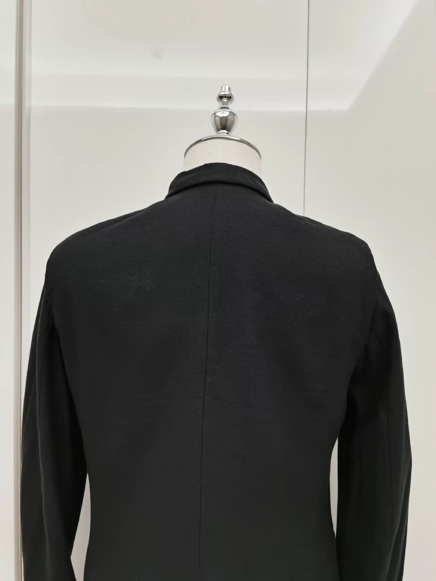 Ann Demeulemeester Elegant Black Notch Lapel Blazer Size US M / EU 48-50 / 2 - 5 Thumbnail