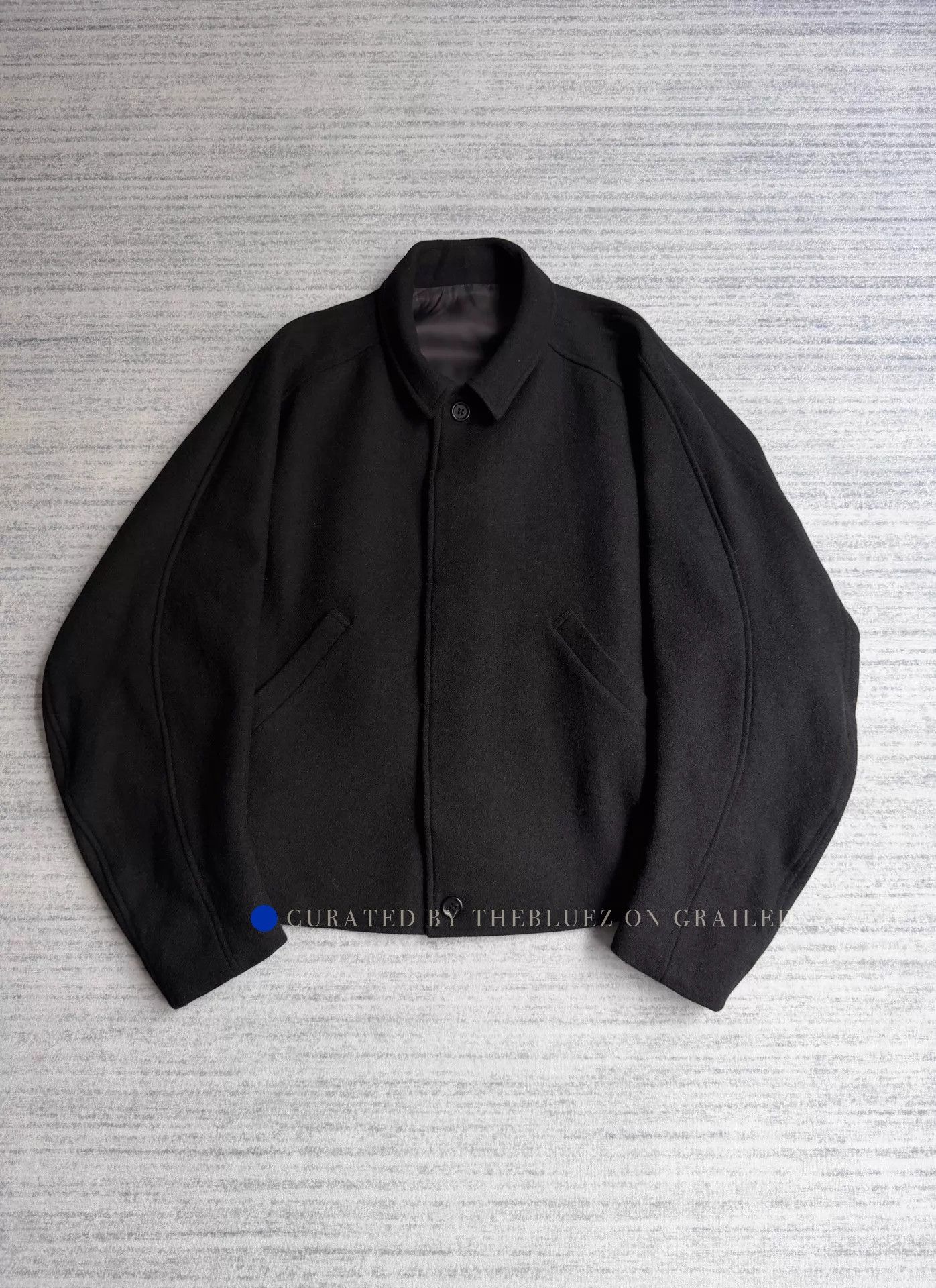 Christopher Nemeth Black Unisex Blazer with Unique Knot Sleeves Size US S / EU 44-46 / 1 - 2 Thumbnail