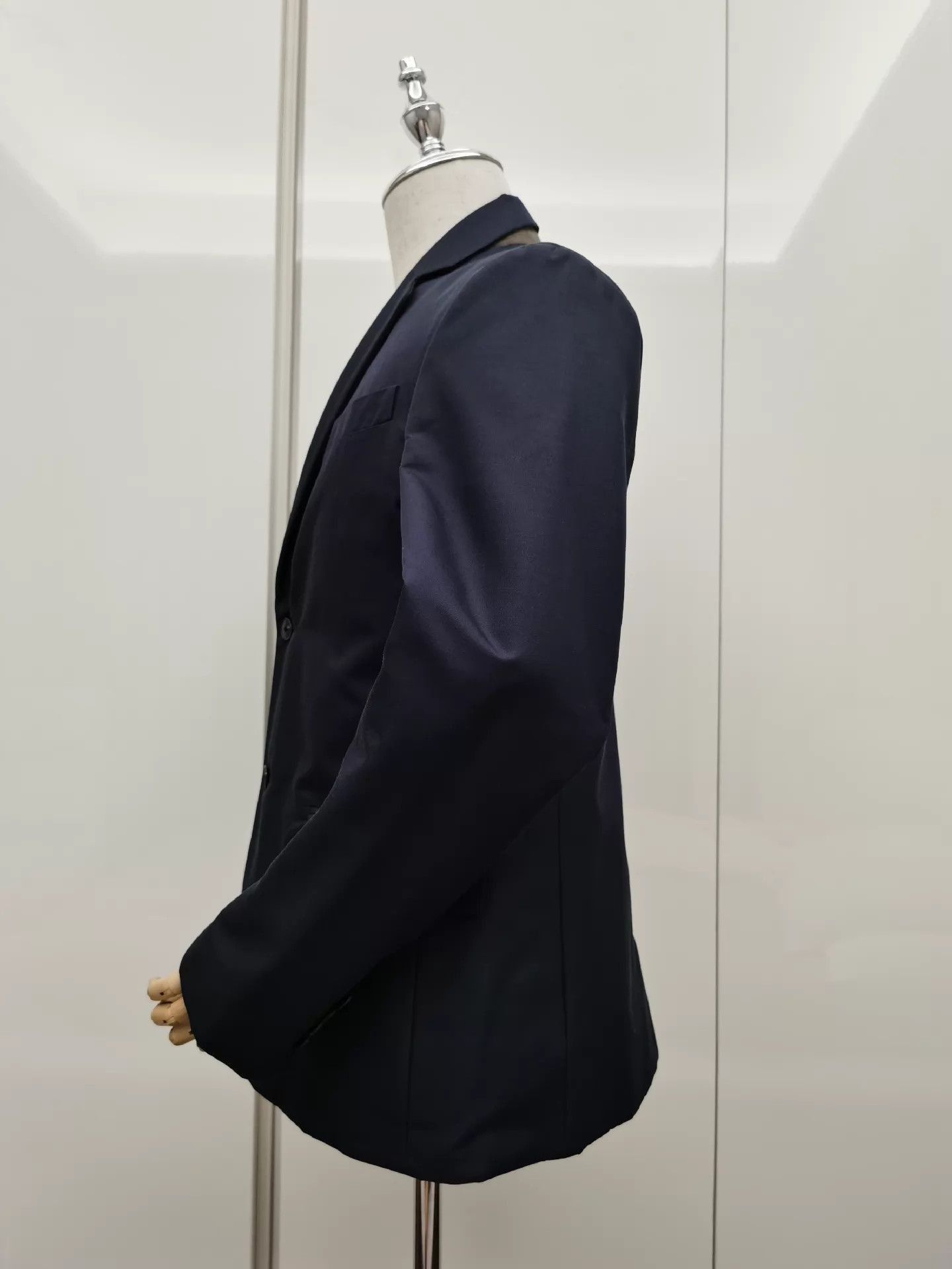Valentino Stylish Blue Down Blazer Size US M / EU 48-50 / 2 - 4 Thumbnail