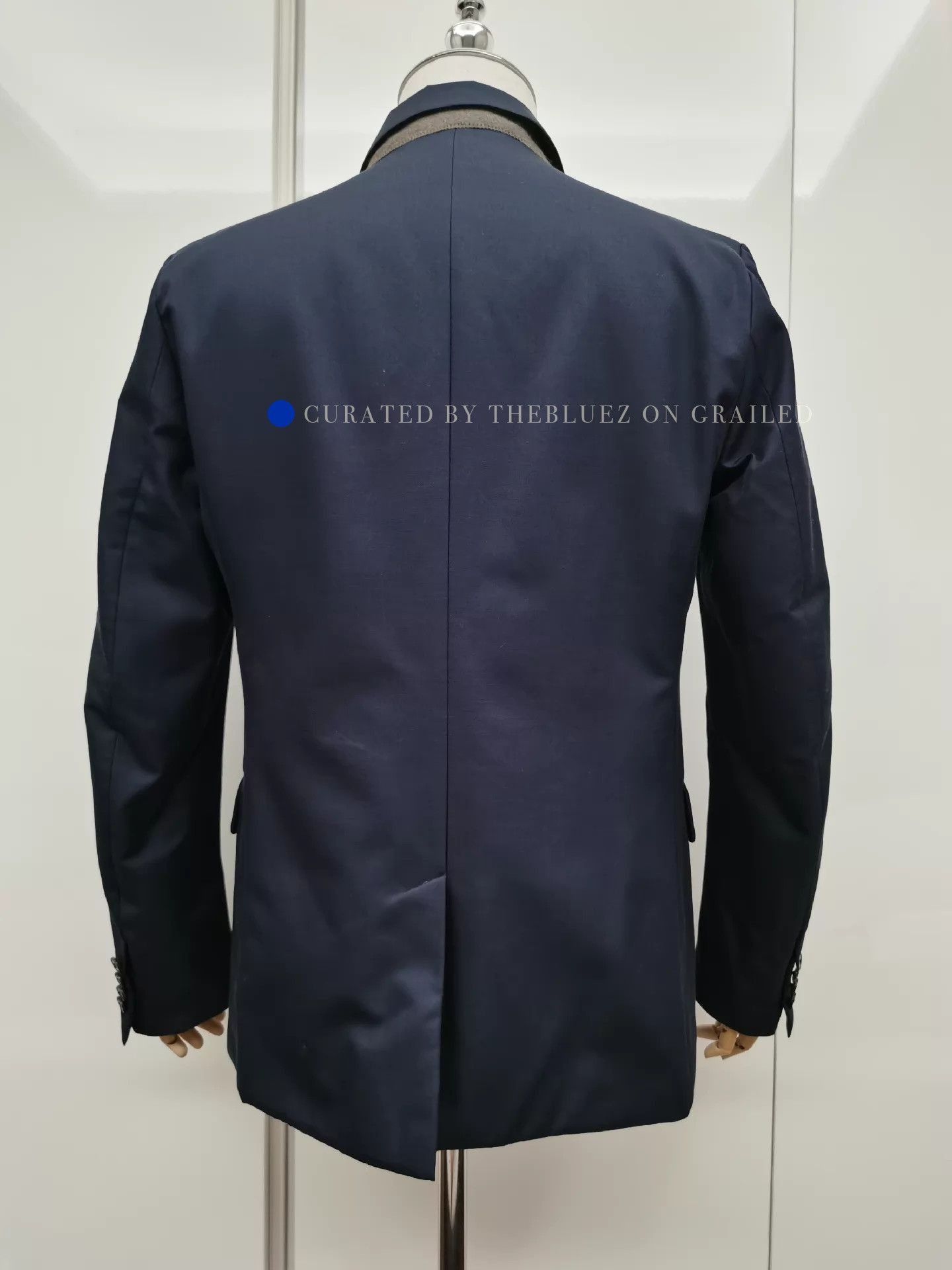 Valentino Stylish Blue Down Blazer Size US M / EU 48-50 / 2 - 5 Thumbnail