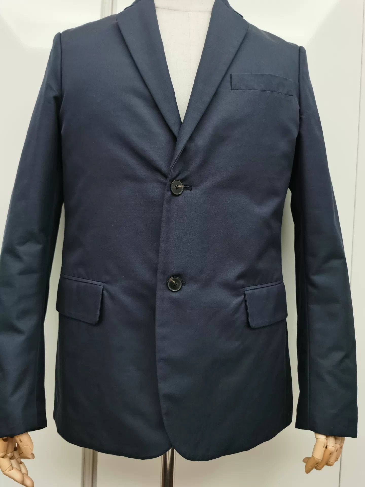 Valentino Stylish Blue Down Blazer Size US M / EU 48-50 / 2 - 3 Thumbnail