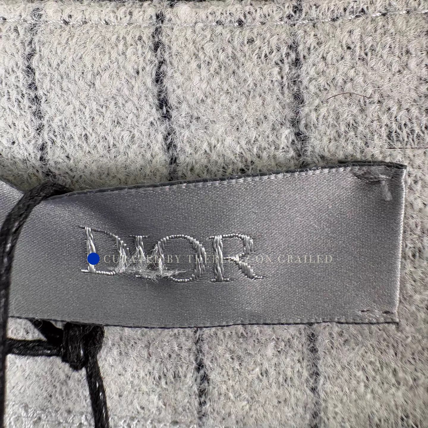 Dior Gray Wool-Cotton Baseball Jacket Size US L / EU 52-54 / 3 - 5 Thumbnail