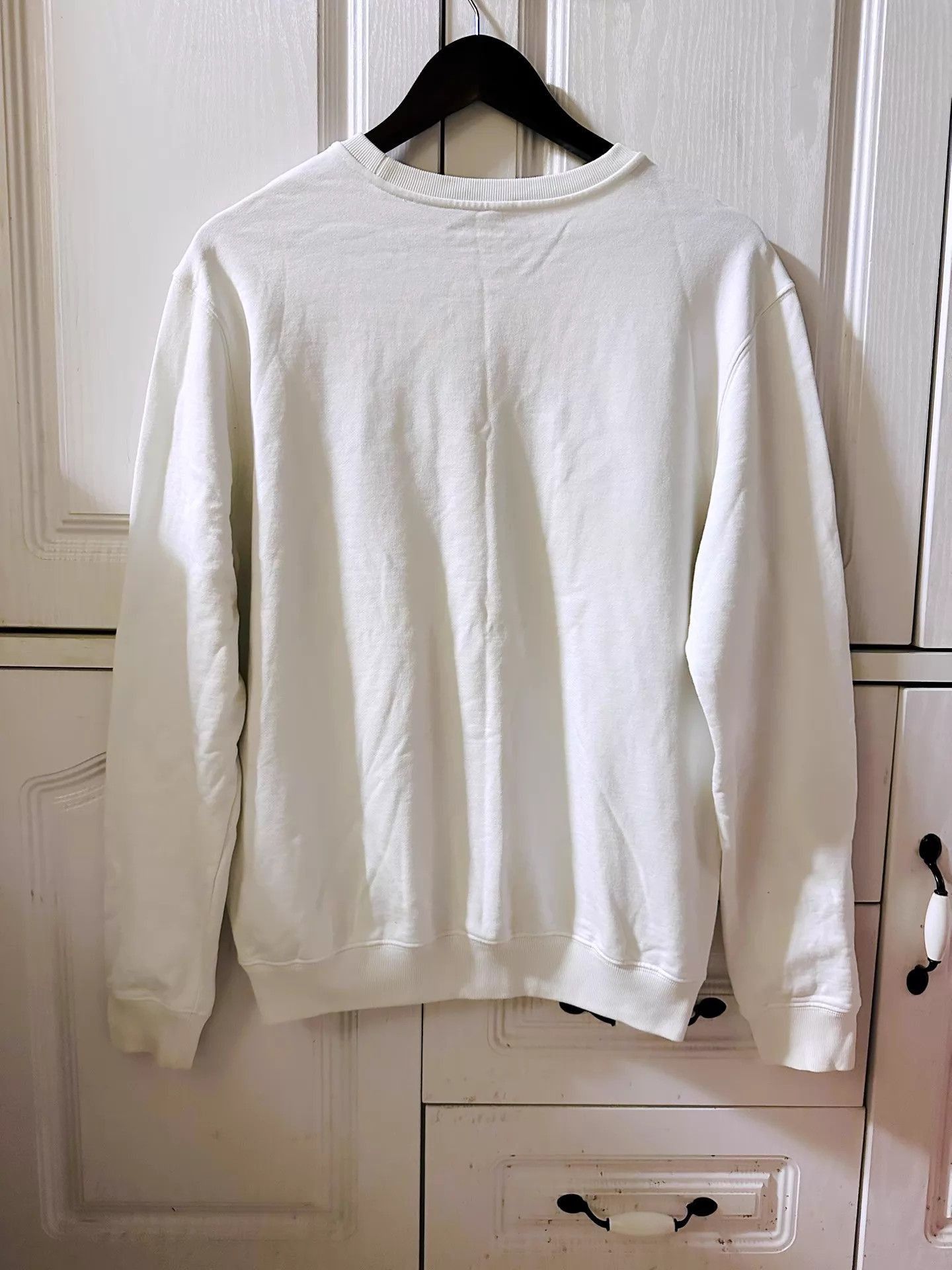 Versace Medusa Logo Runway Sweatshirt in White Size US M / EU 48-50 / 2 - 2 Thumbnail