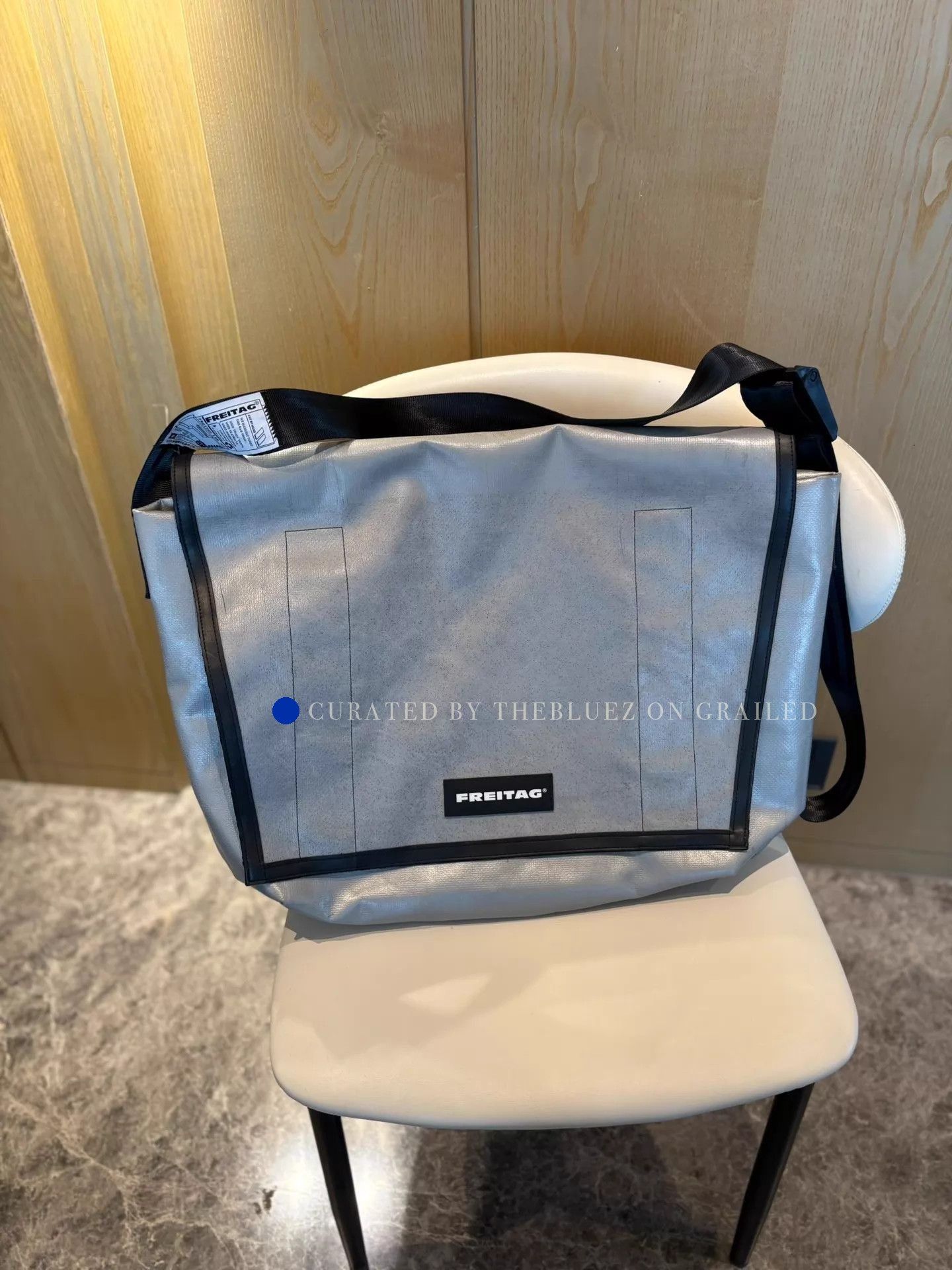 Freitag Recycled Tarp Light Gray Messenger Bag Size ONE SIZE - 9 Thumbnail