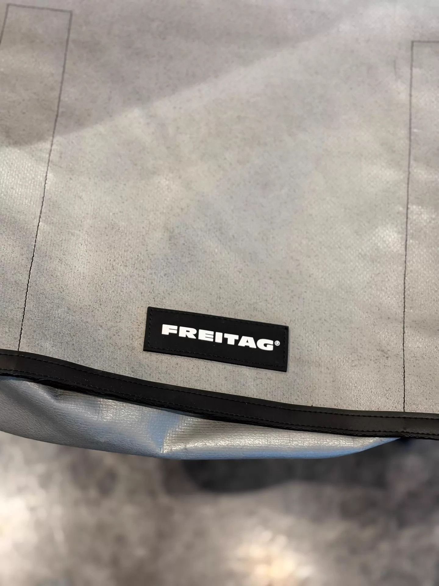 Freitag Recycled Tarp Light Gray Messenger Bag Size ONE SIZE - 2 Thumbnail