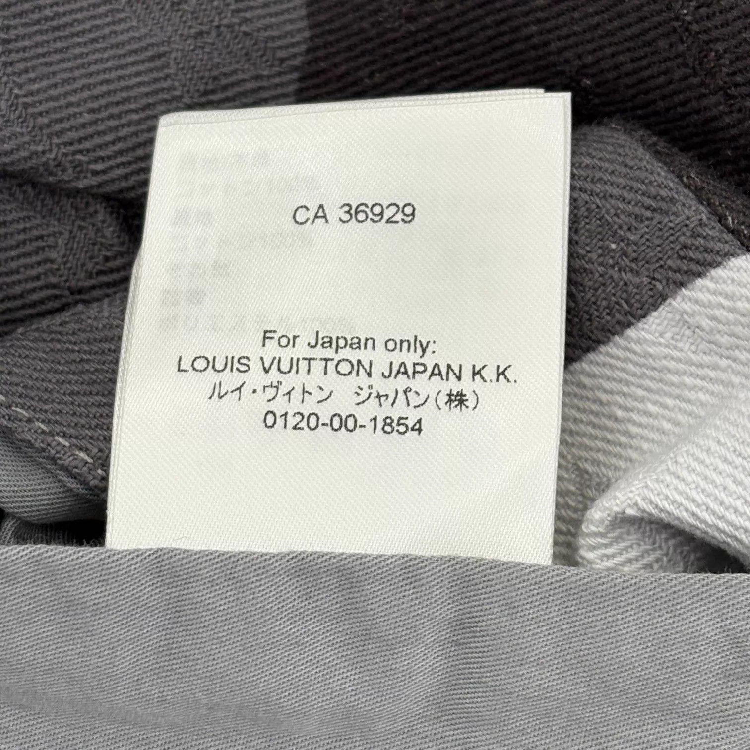 Louis Vuitton Beige Allover Print Denim Jacket, Size L Size US L / EU 52-54 / 3 - 4 Thumbnail