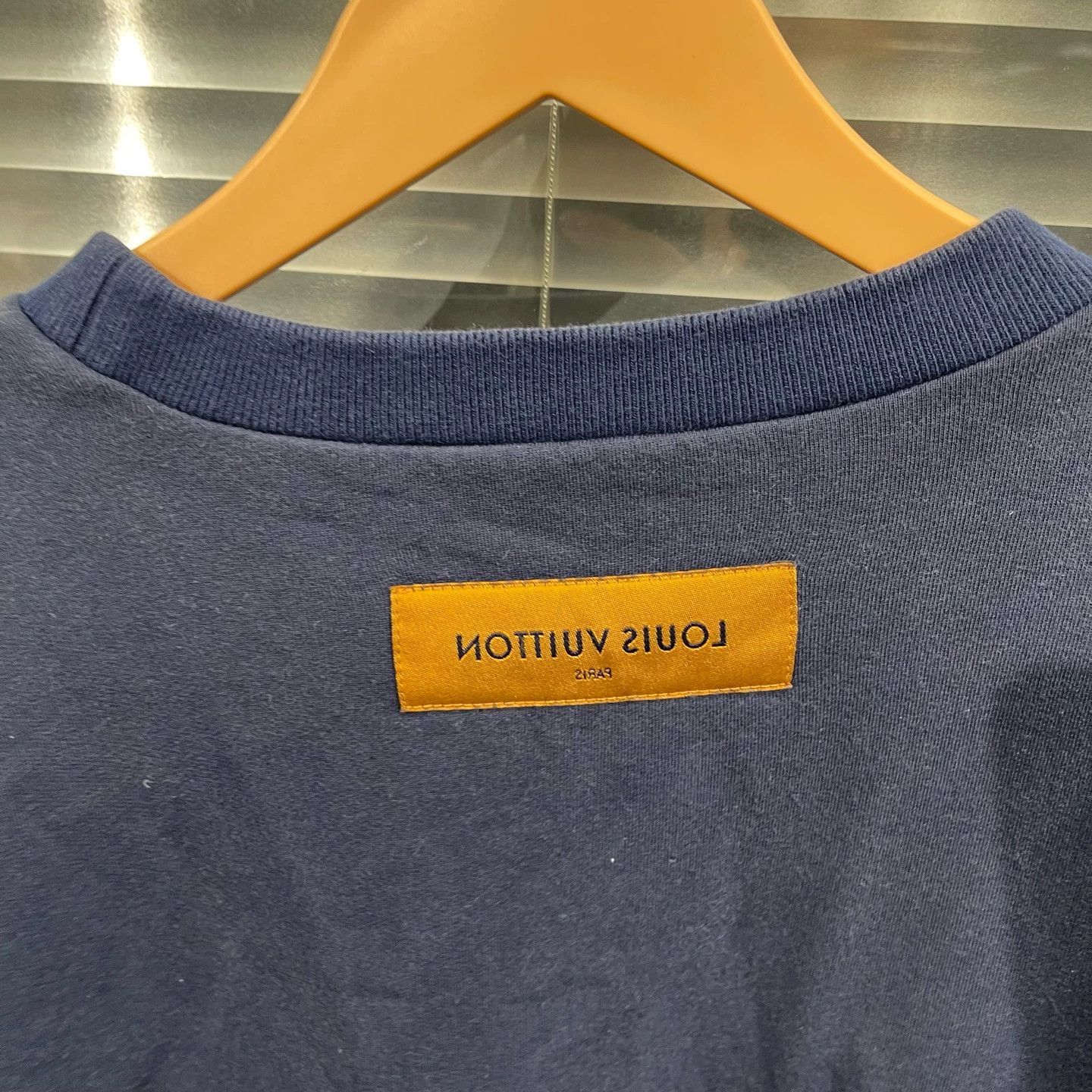 Louis Vuitton Embroidered 'LV Link' Blue Sweatshirt Size US S / EU 44-46 / 1 - 5 Thumbnail