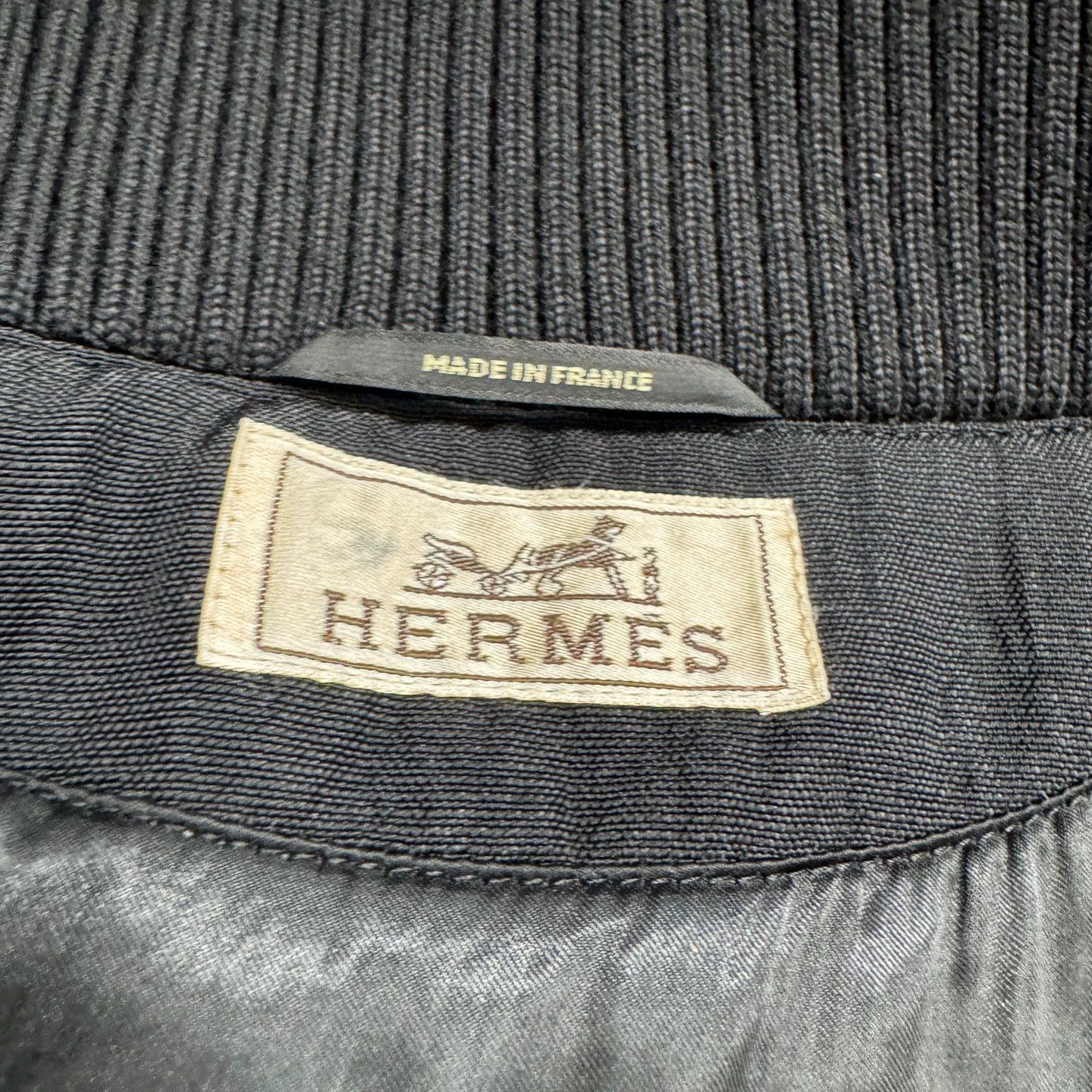 Hermes Stylish Wool Jacket in Black Size US M / EU 48-50 / 2 - 2 Thumbnail